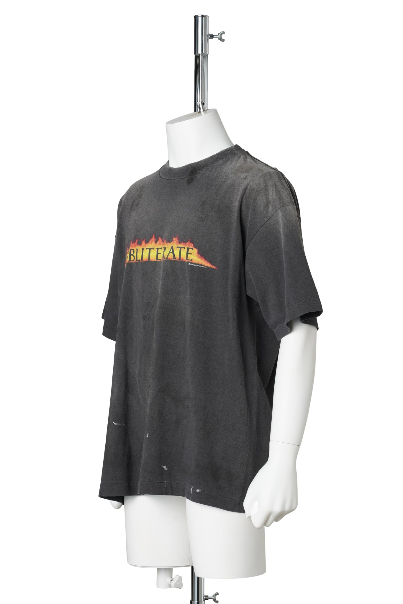 SS TEE/OBLITERATE / BLACK