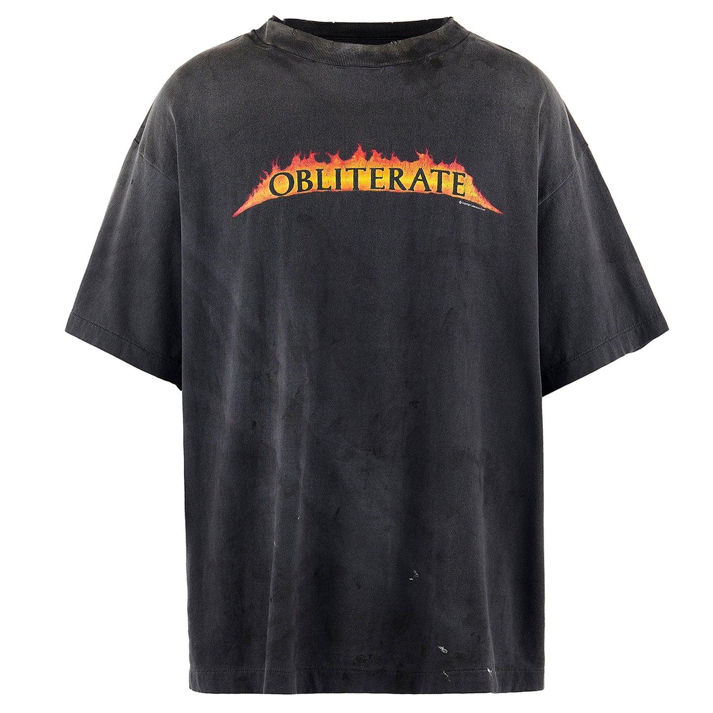 SS TEE/OBLITERATE / BLACK