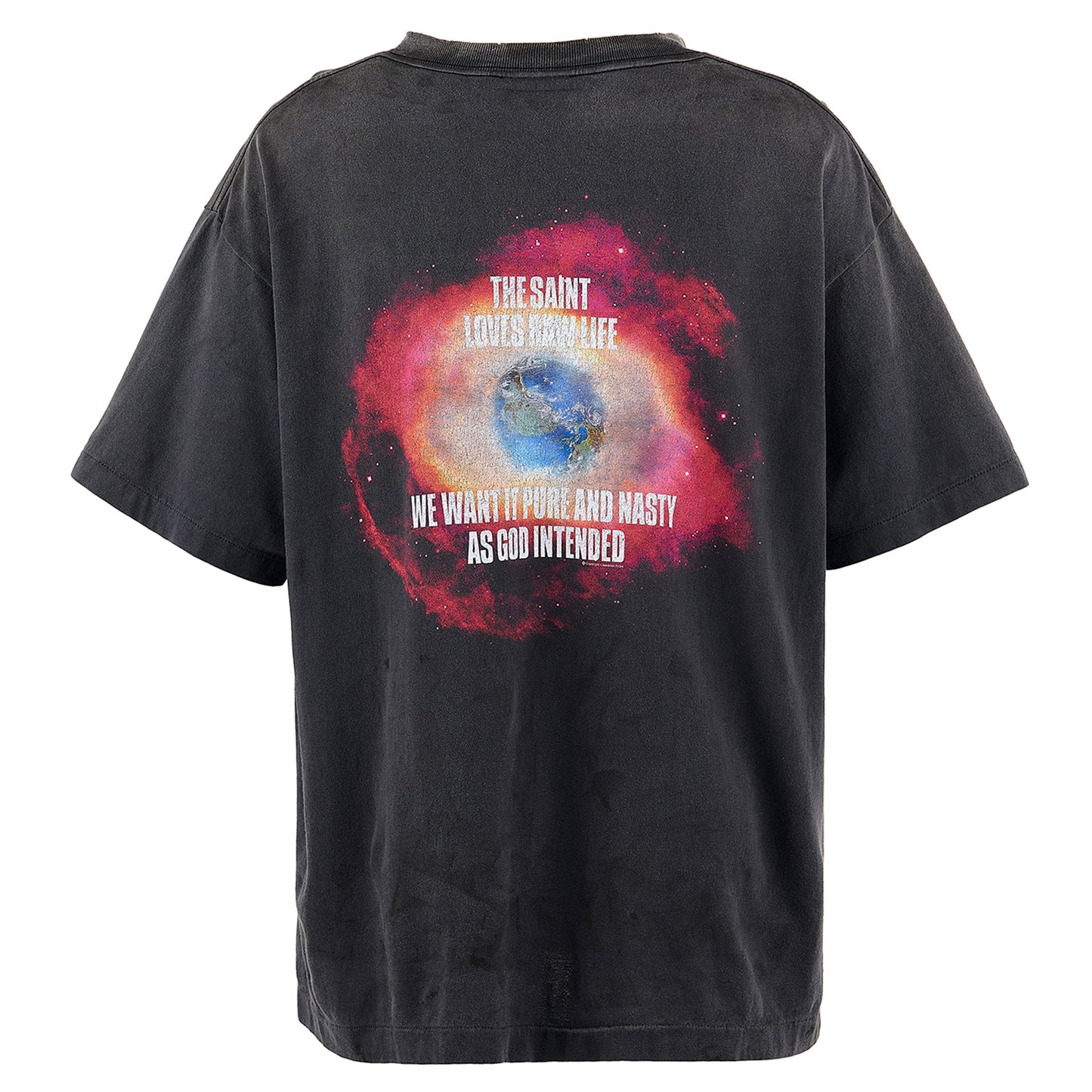 SS TEE/OBLITERATE / BLACK