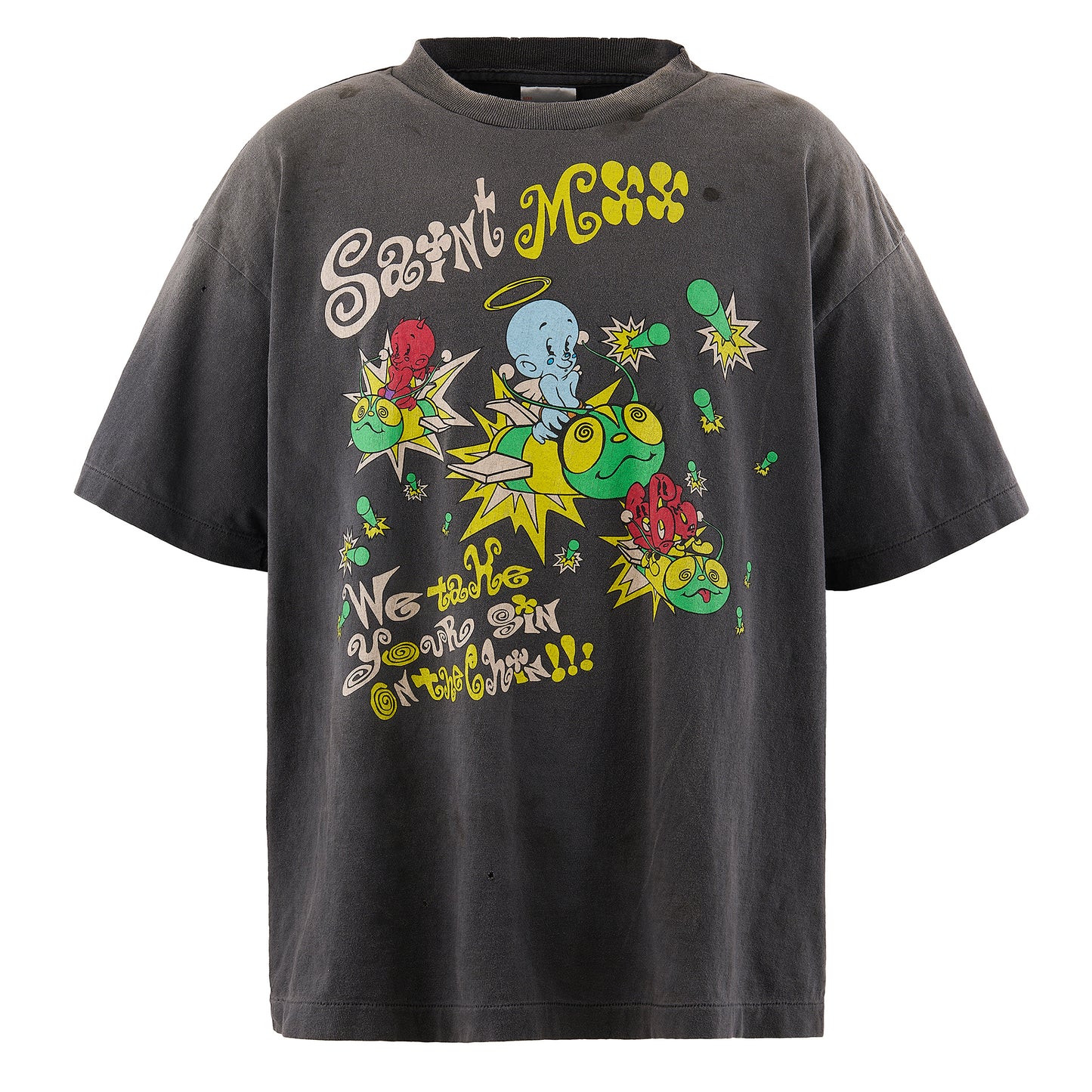 SS TEE/SAINT MX6 / BLACK