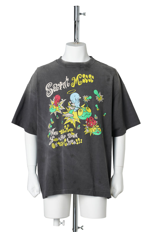 SS TEE/SAINT MX6 / BLACK