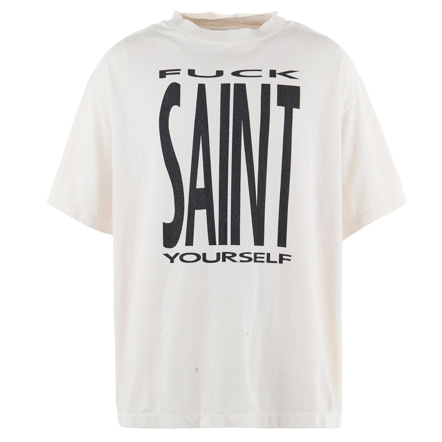 SS TEE/SAINT YOURSELF / WHITE