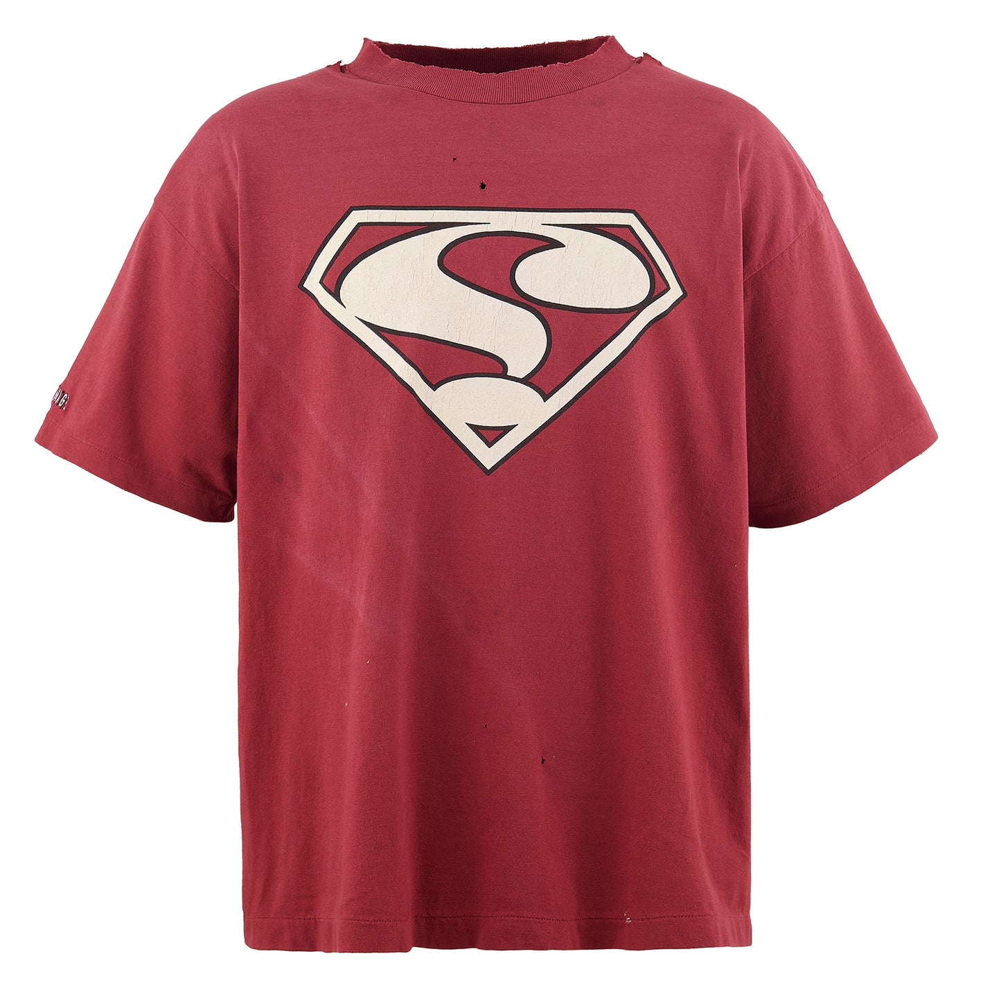 SS TEE/？ / BURGUNDY