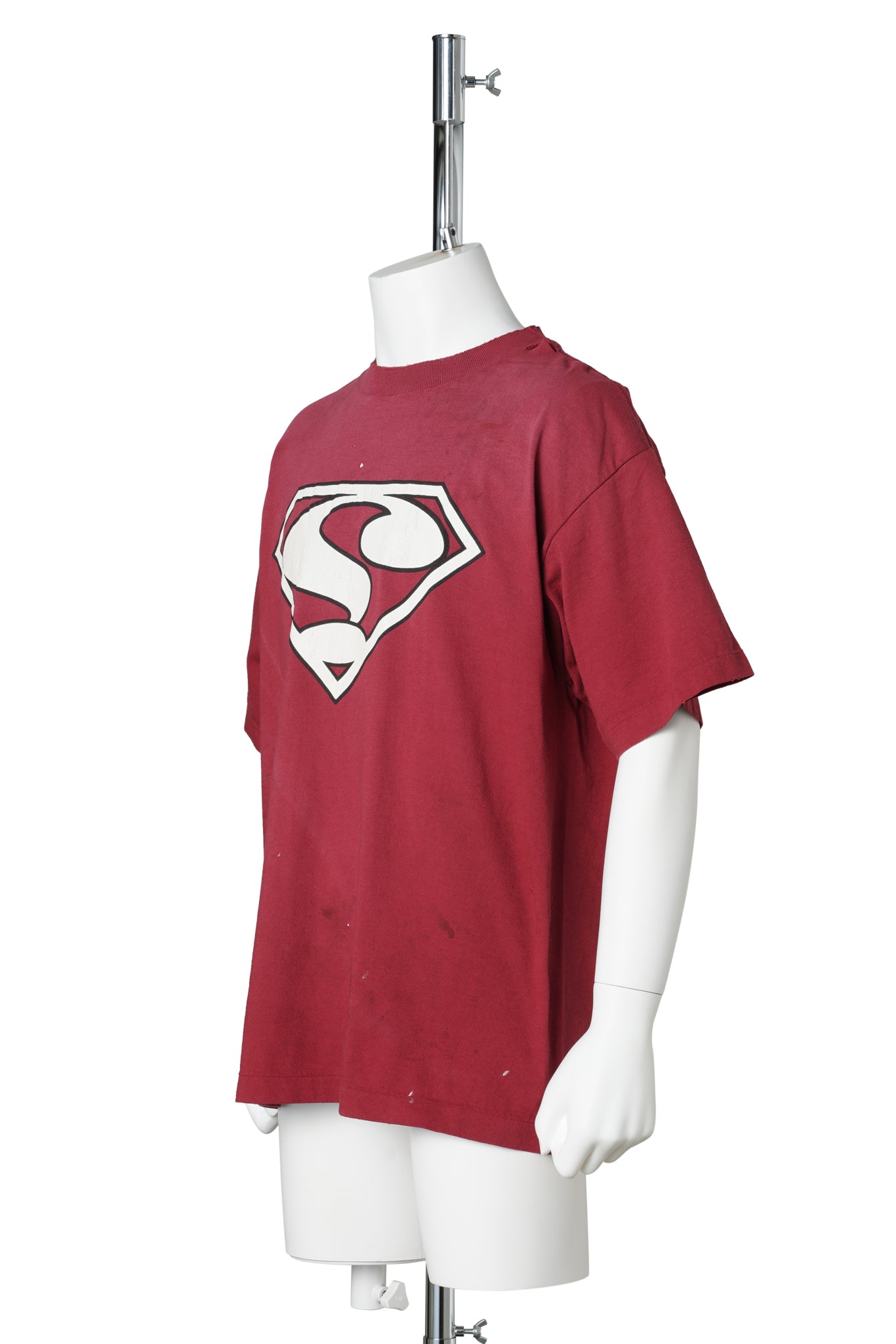 SS TEE/？ / BURGUNDY