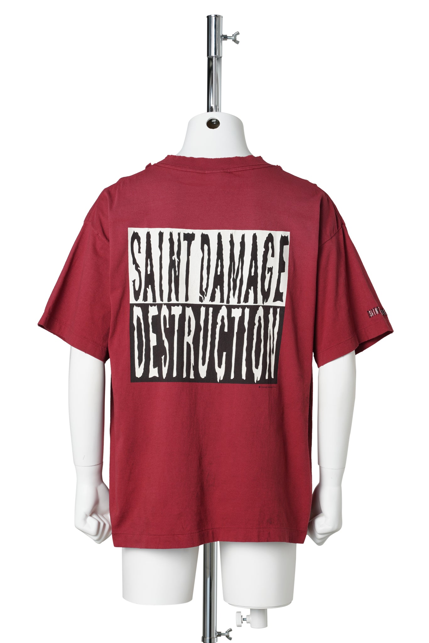 SS TEE/？ / BURGUNDY