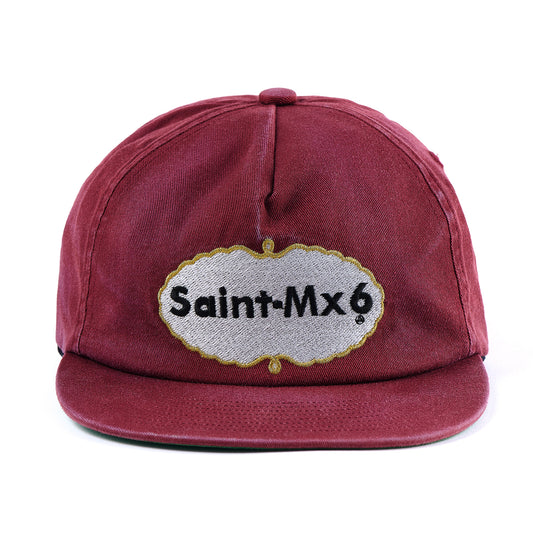 5PANEL CAP/EAT ME / BURGUNDY