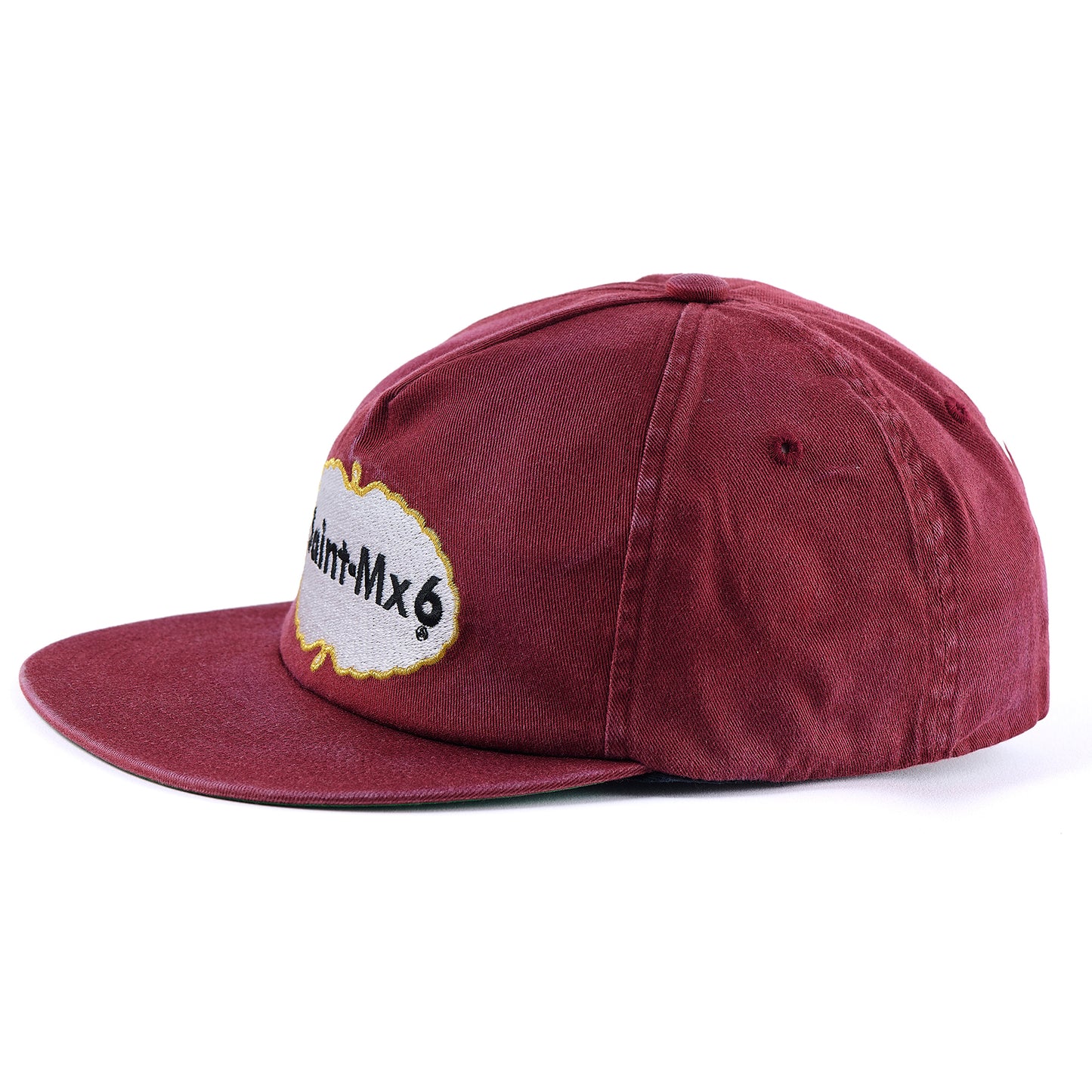 5PANEL CAP/EAT ME / BURGUNDY