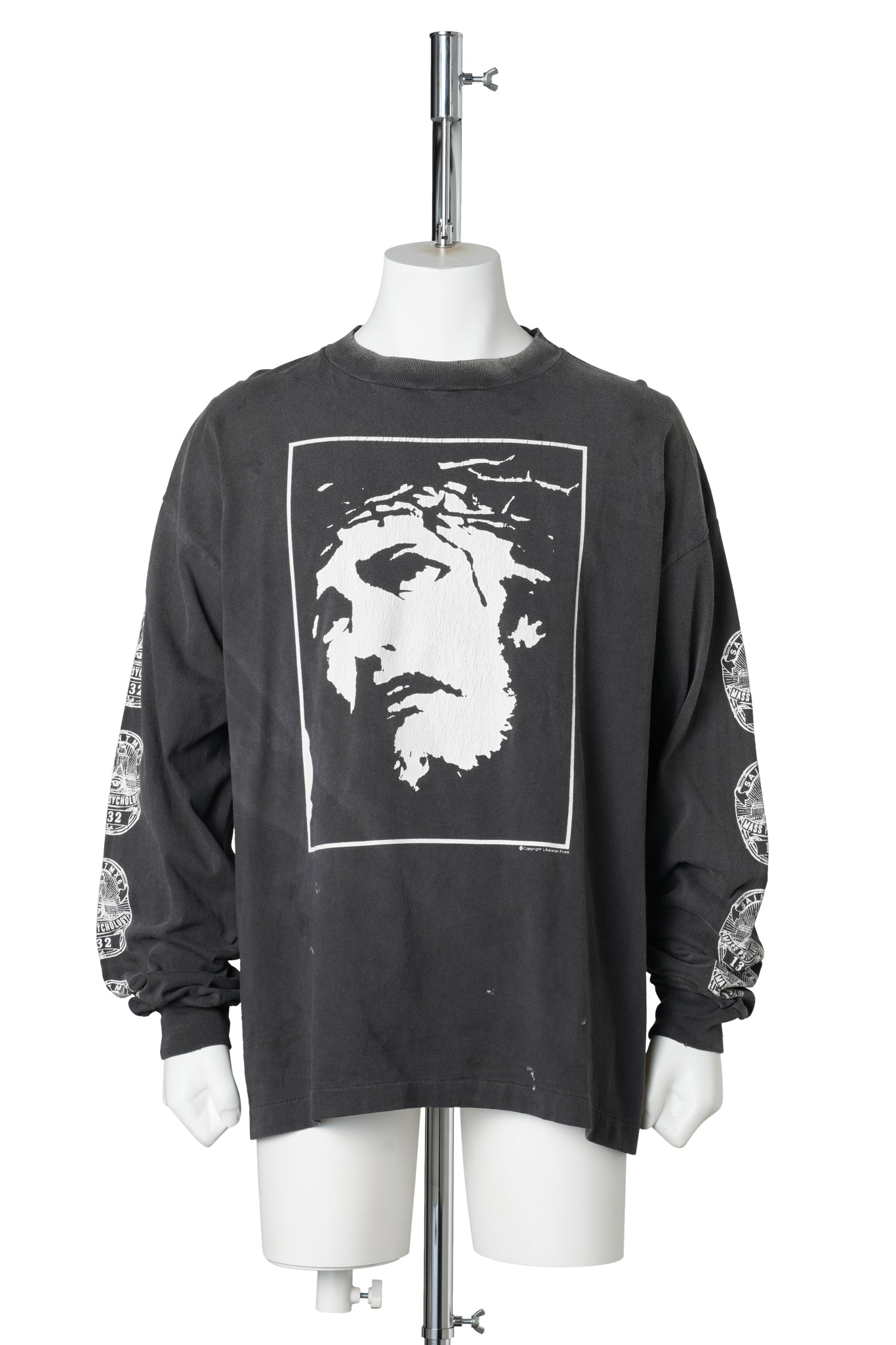 LS TEE/LOVE SAINT / BLACK