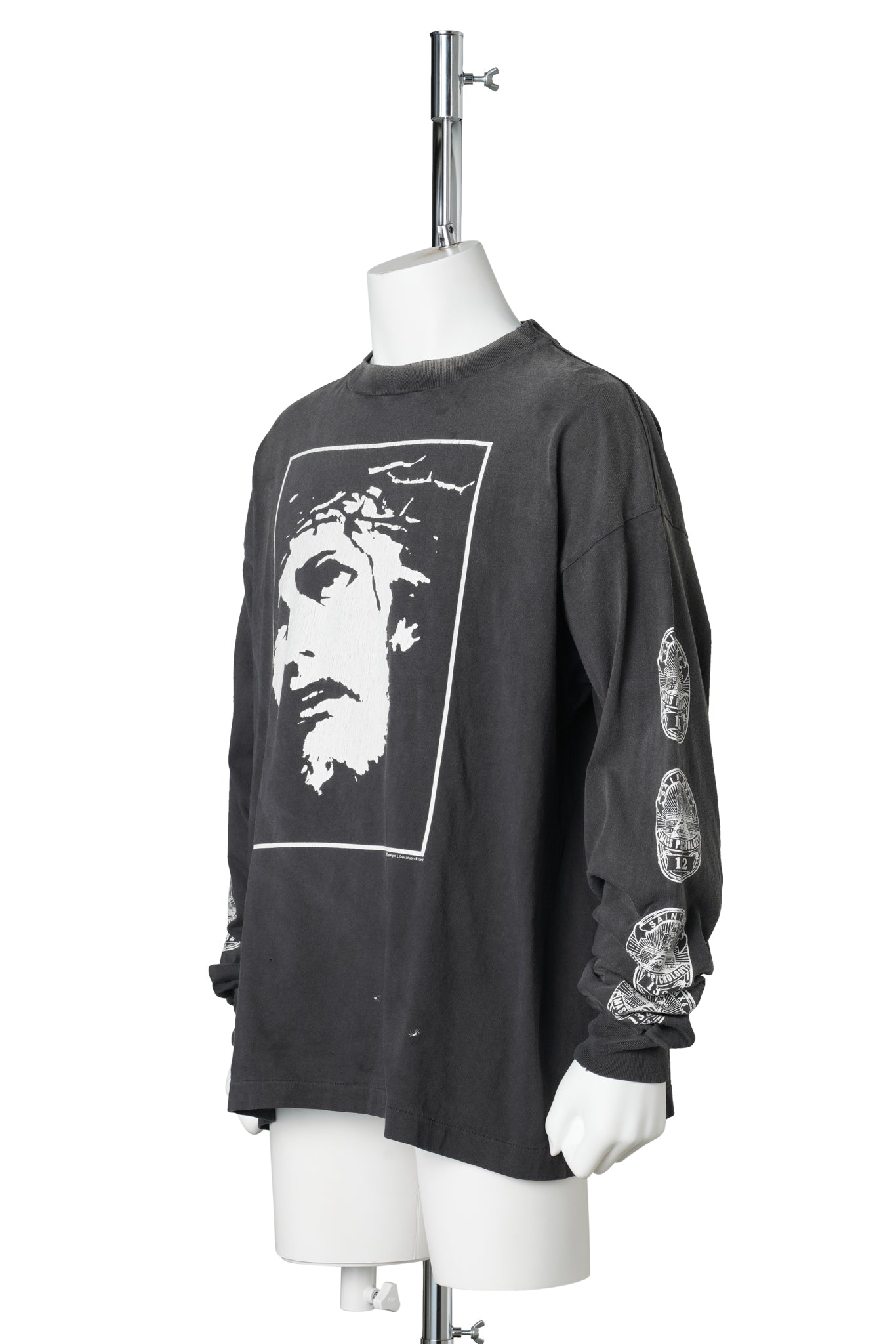 LS TEE/LOVE SAINT / BLACK