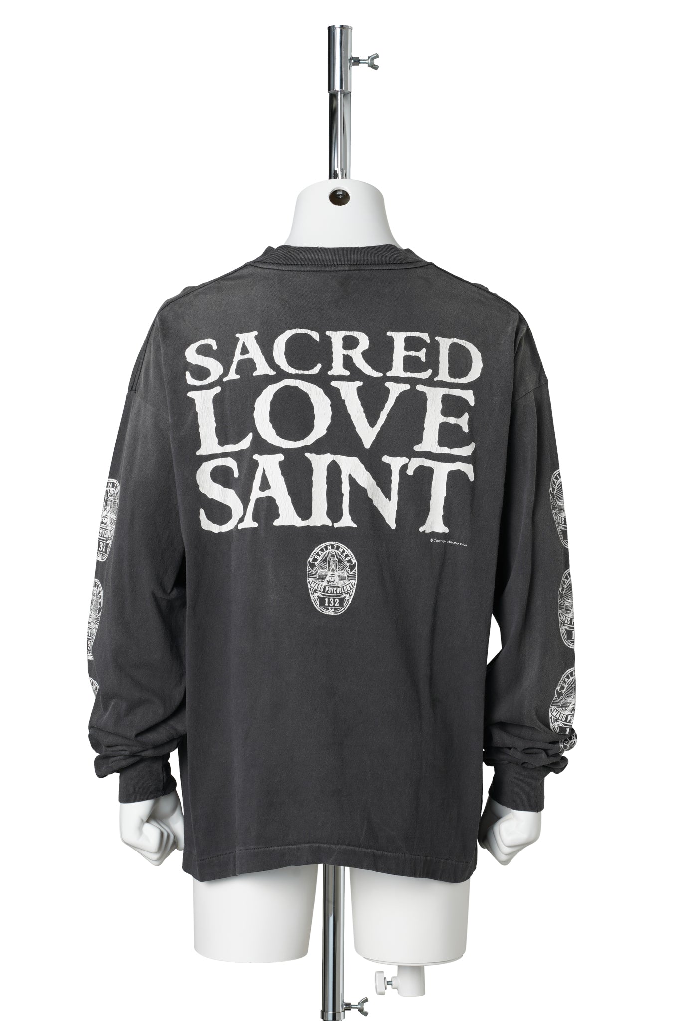 LS TEE/LOVE SAINT / BLACK
