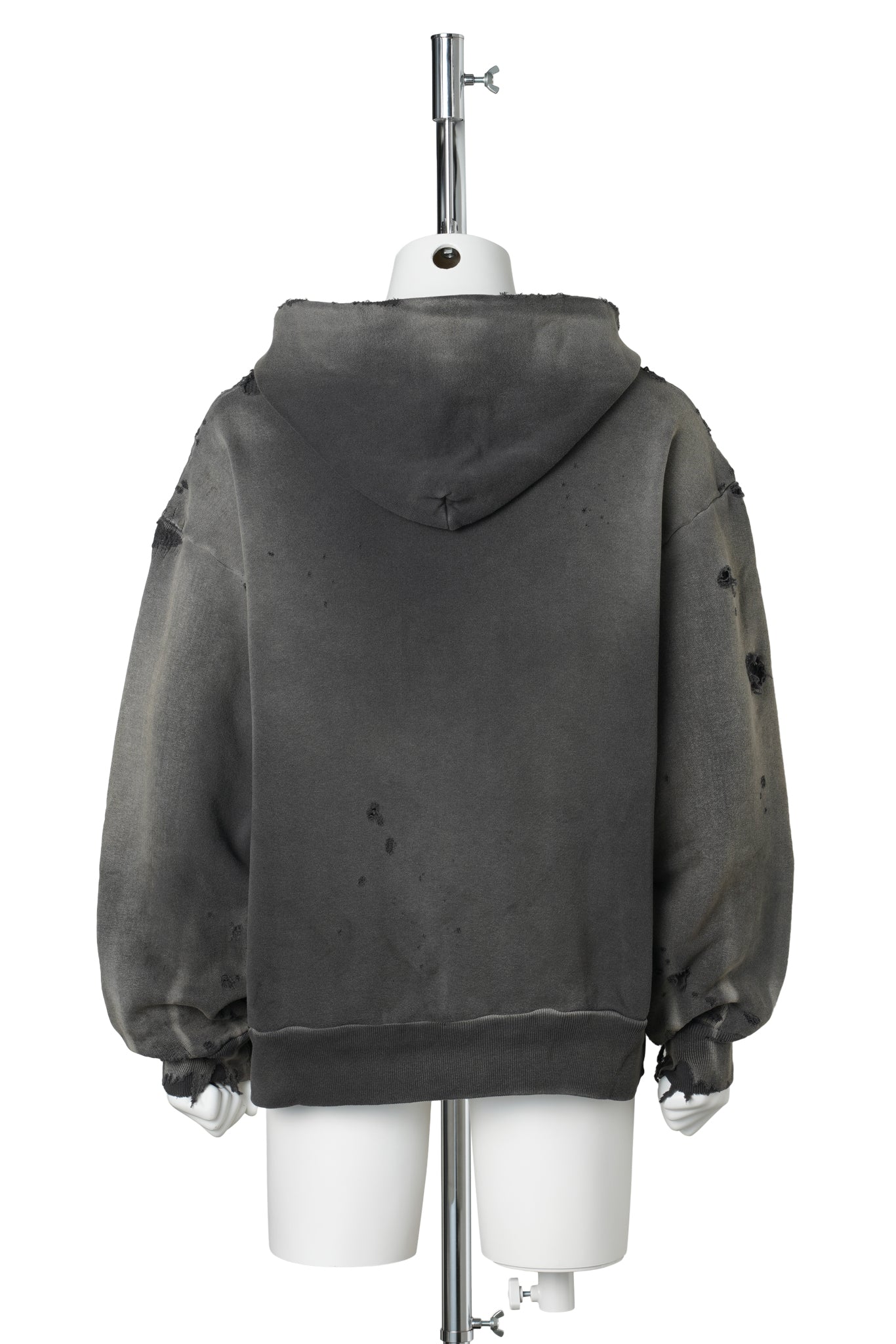 HOODIE/DOUBLE FACE / BLACK