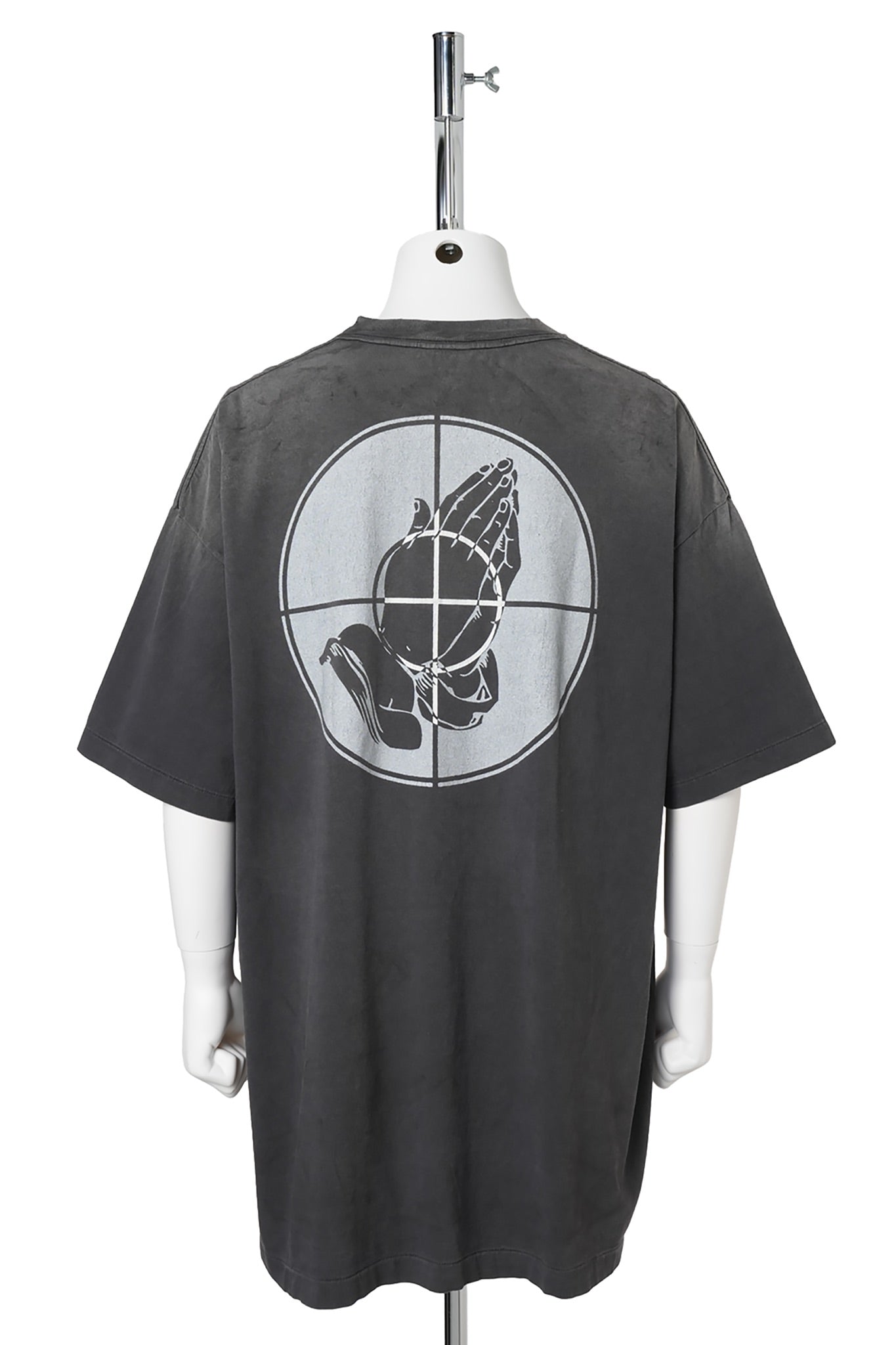 SAINT Mxxxxxx × FEAR OF GOD FG_SS TEE/SNT OF GOD / BLACK