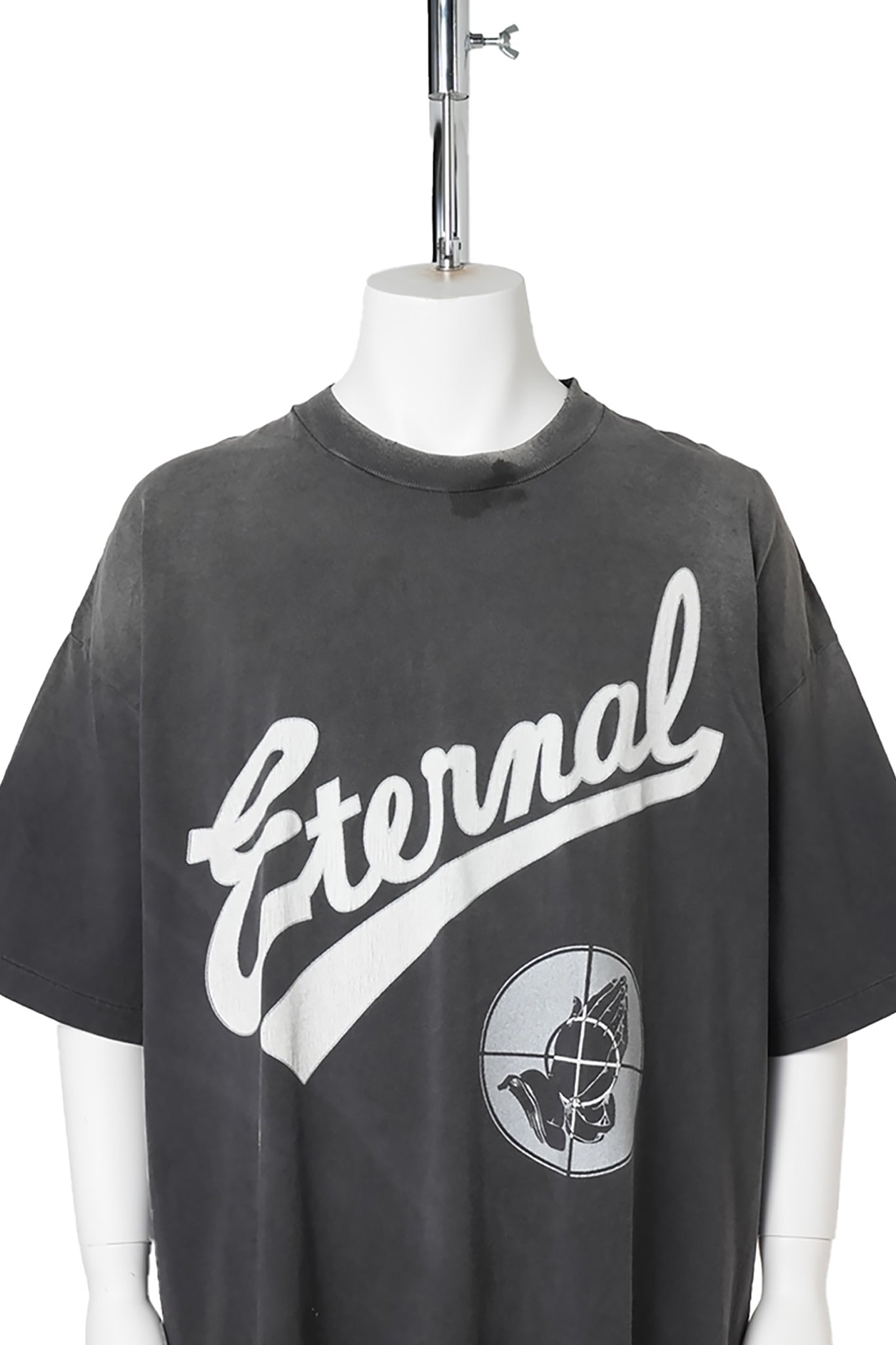SAINT Mxxxxxx × FEAR OF GOD FG_SS TEE/SNT OF GOD / BLACK