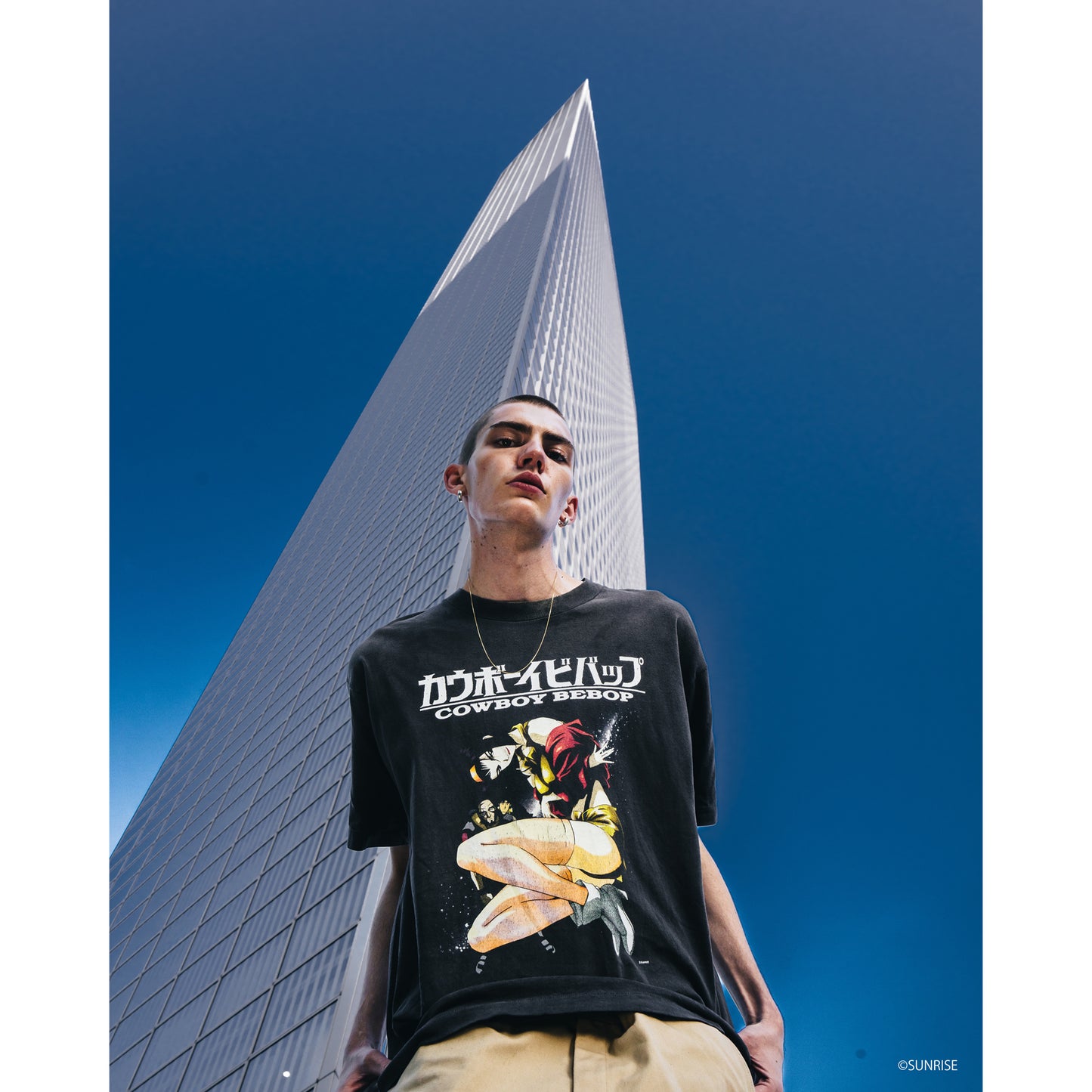 COWBOY BEBOP CB SS TEE/COWBOY BEBOP / BLACK