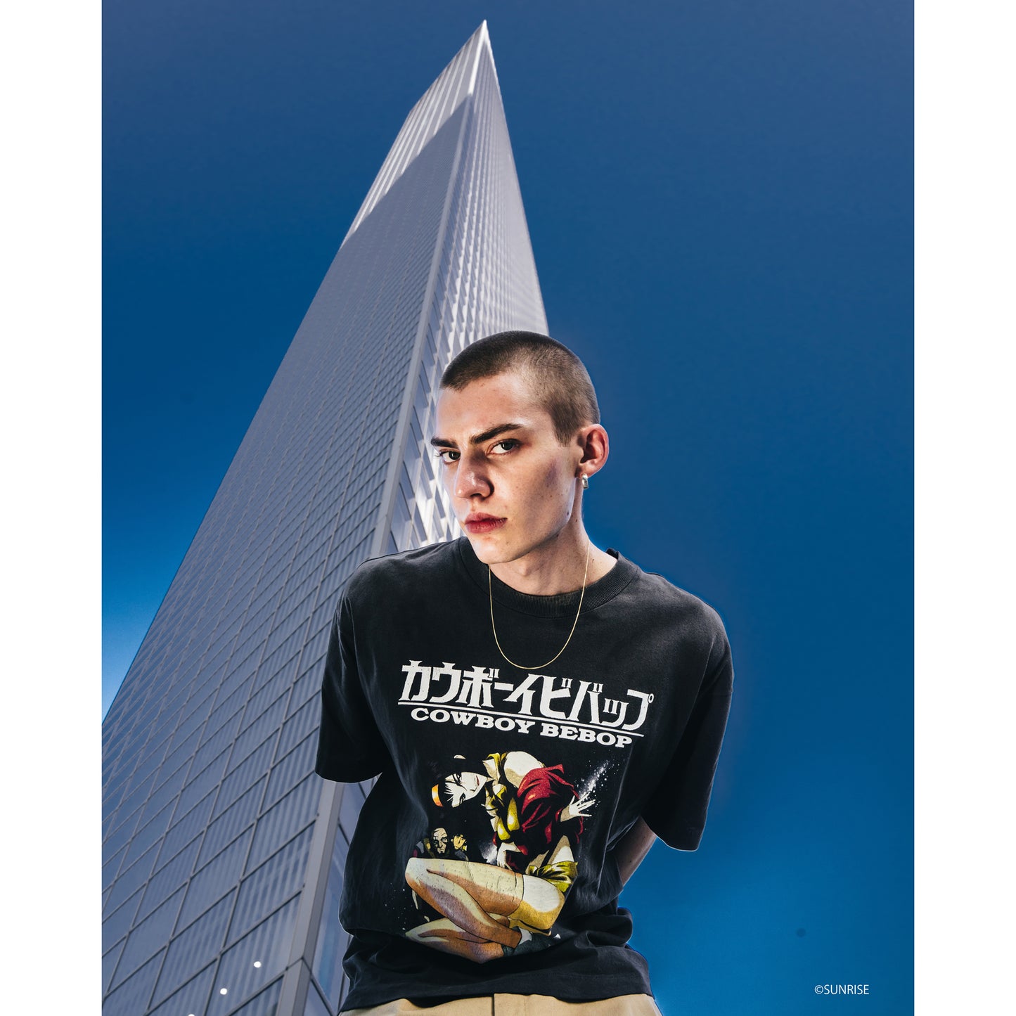 COWBOY BEBOP CB SS TEE/COWBOY BEBOP / BLACK
