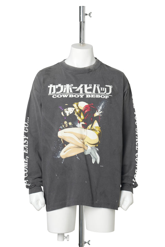 COWBOY BEBOP CB LS TEE/COWBOY BEBOP / BLACK