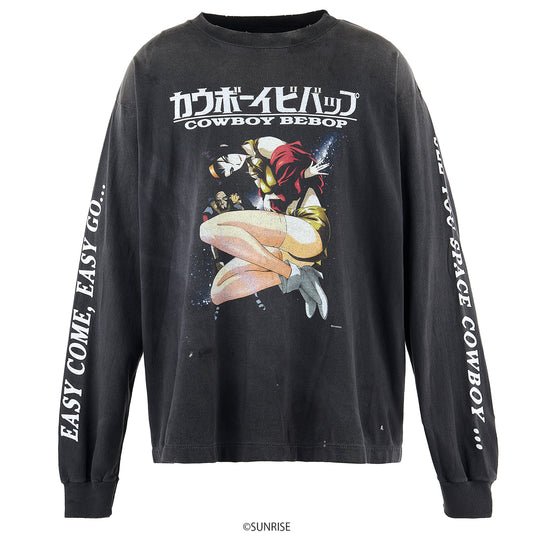 COWBOY BEBOP CB LS TEE/COWBOY BEBOP / BLACK