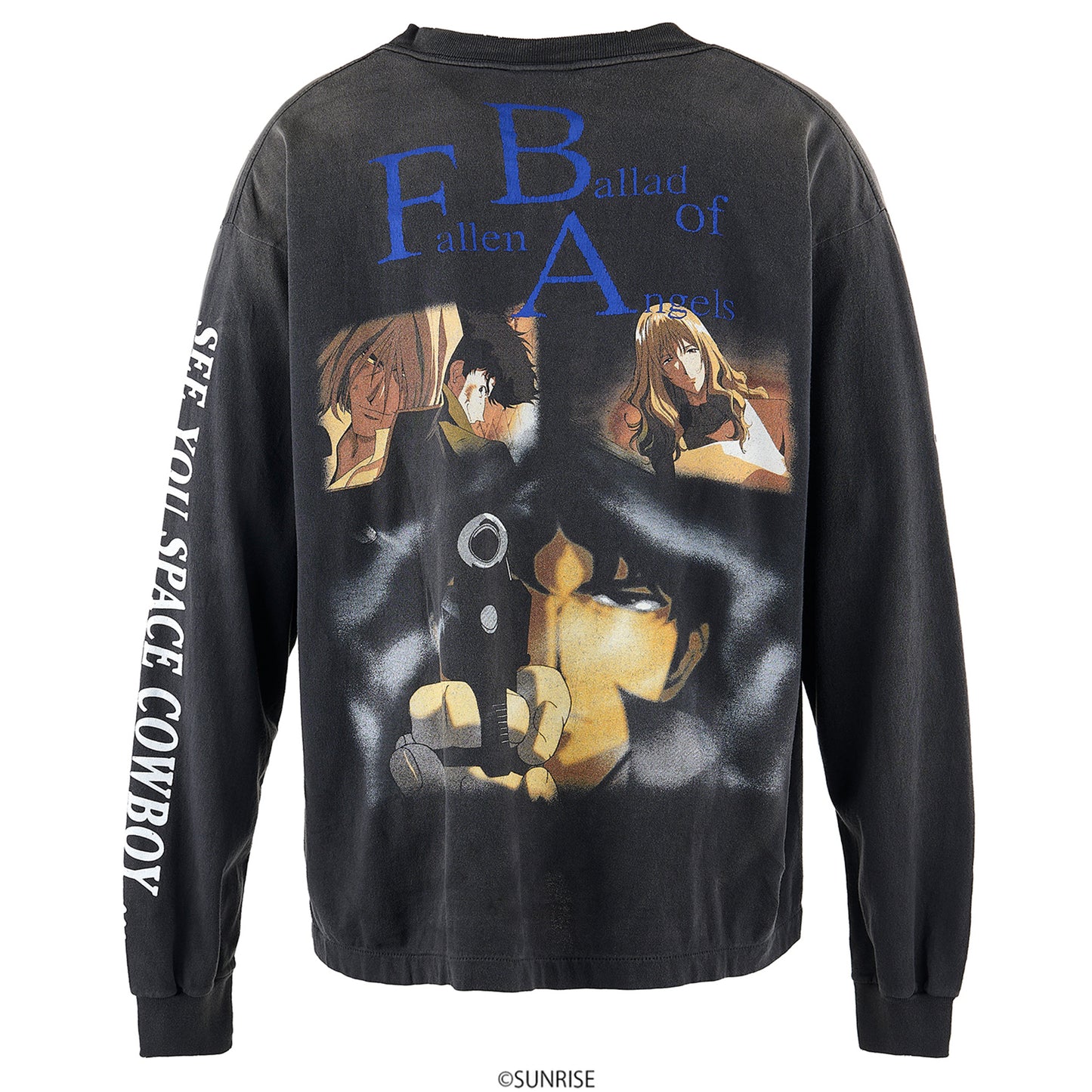 COWBOY BEBOP CB LS TEE/COWBOY BEBOP / BLACK