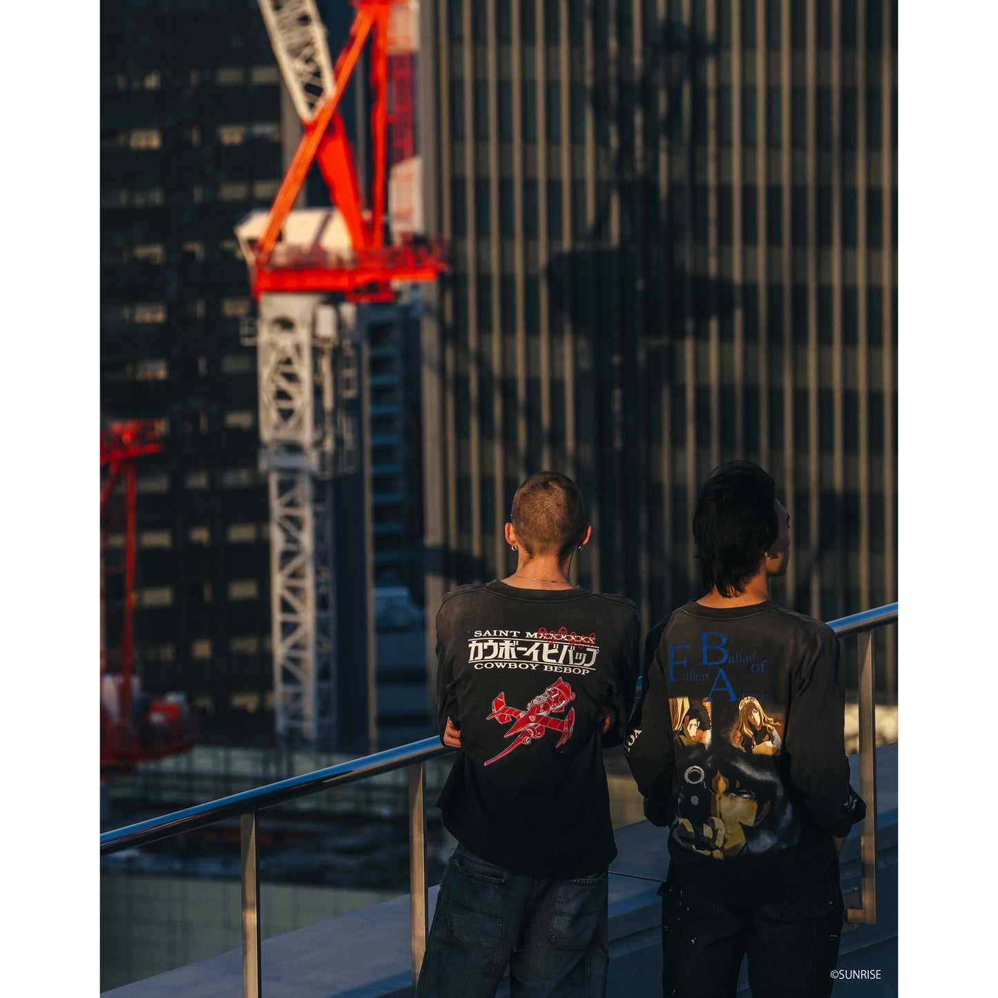 COWBOY BEBOP CB LS TEE/COWBOY BEBOP / BLACK