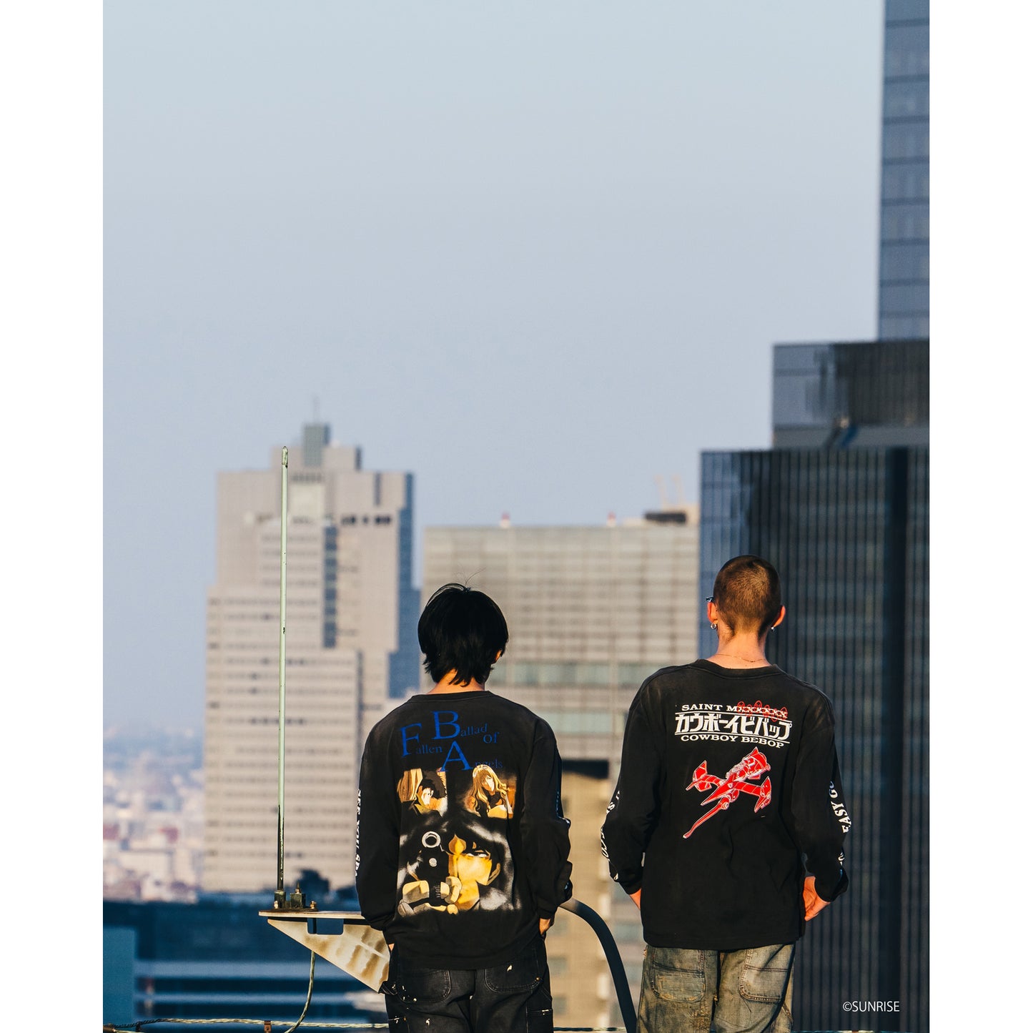COWBOY BEBOP CB LS TEE/COWBOY BEBOP / BLACK