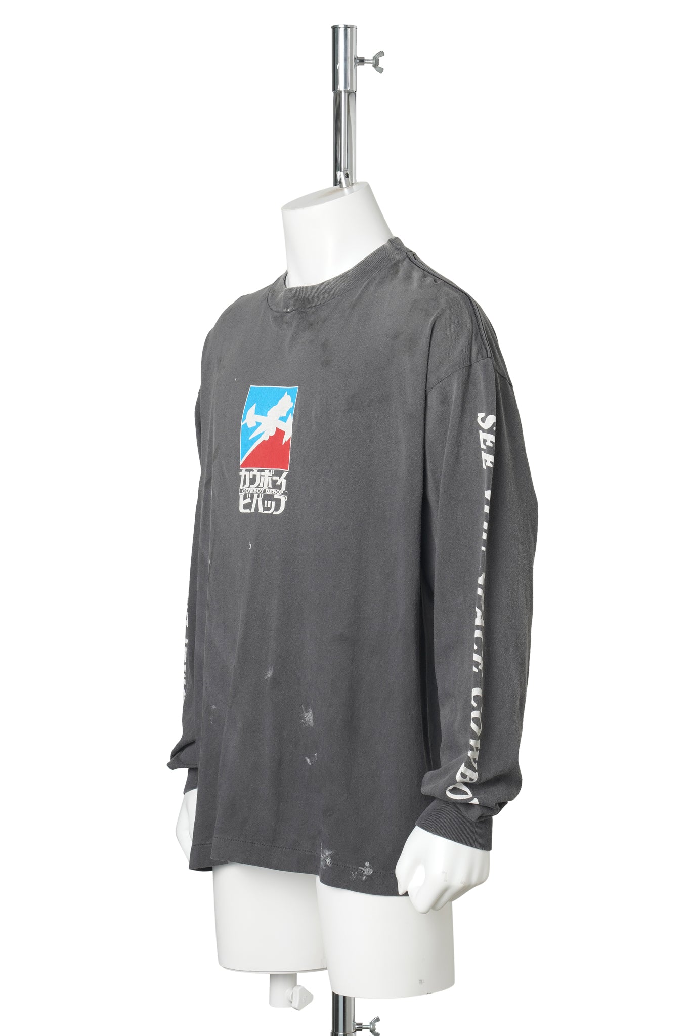 COWBOY BEBOP CB LS TEE/EASY COME / BLACK