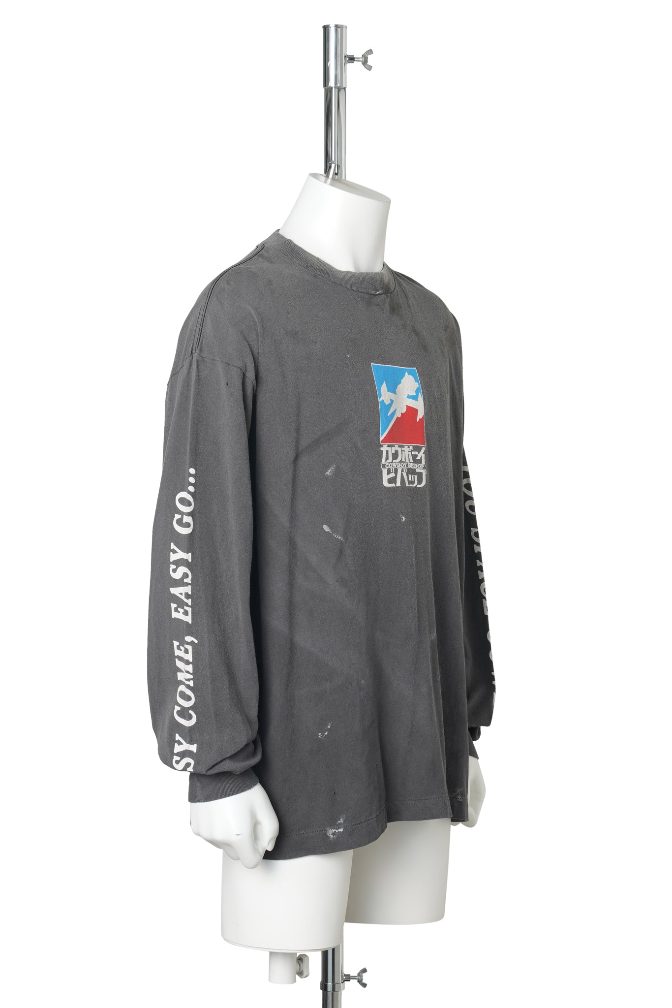 COWBOY BEBOP CB LS TEE/EASY COME / BLACK