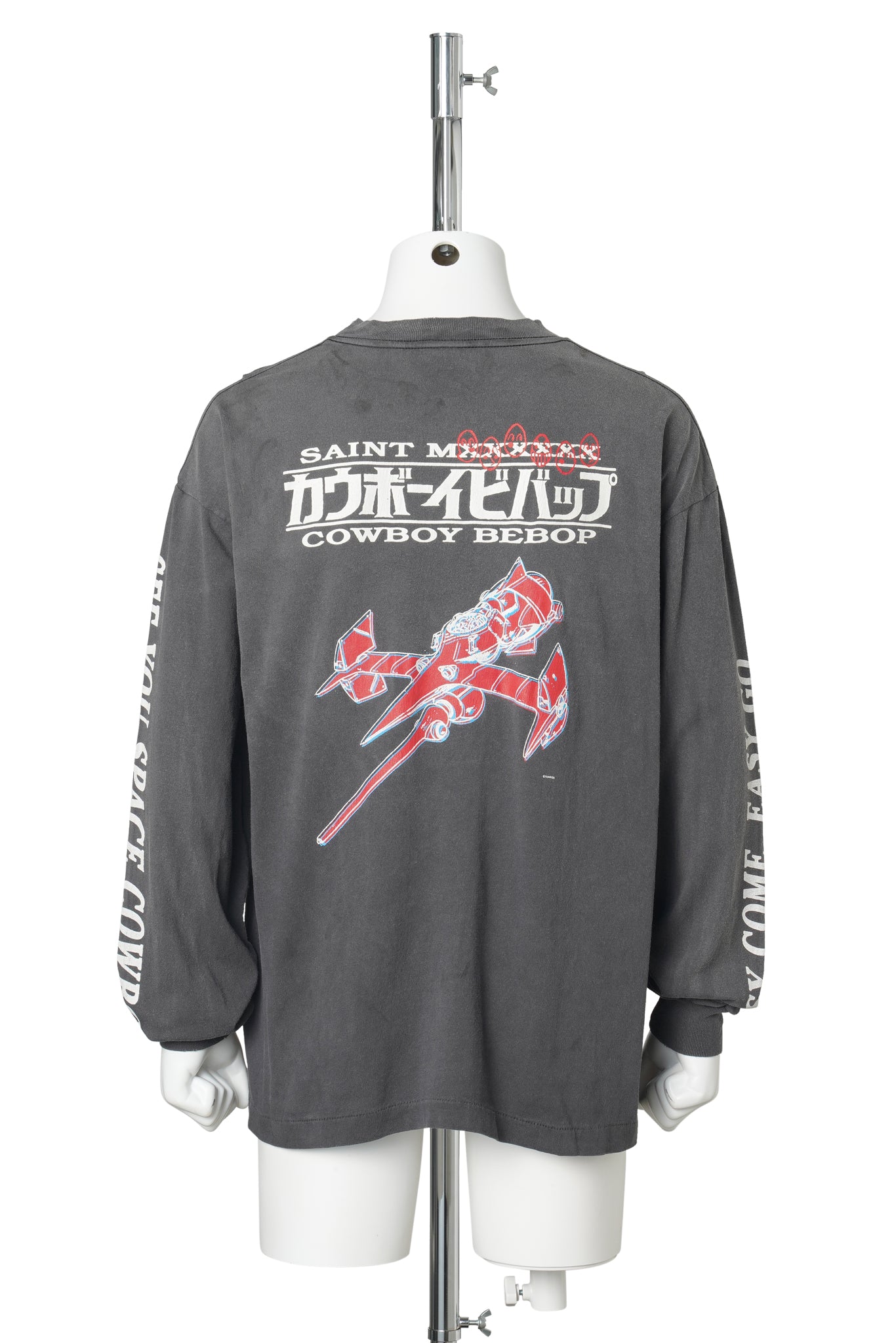 COWBOY BEBOP CB LS TEE/EASY COME / BLACK