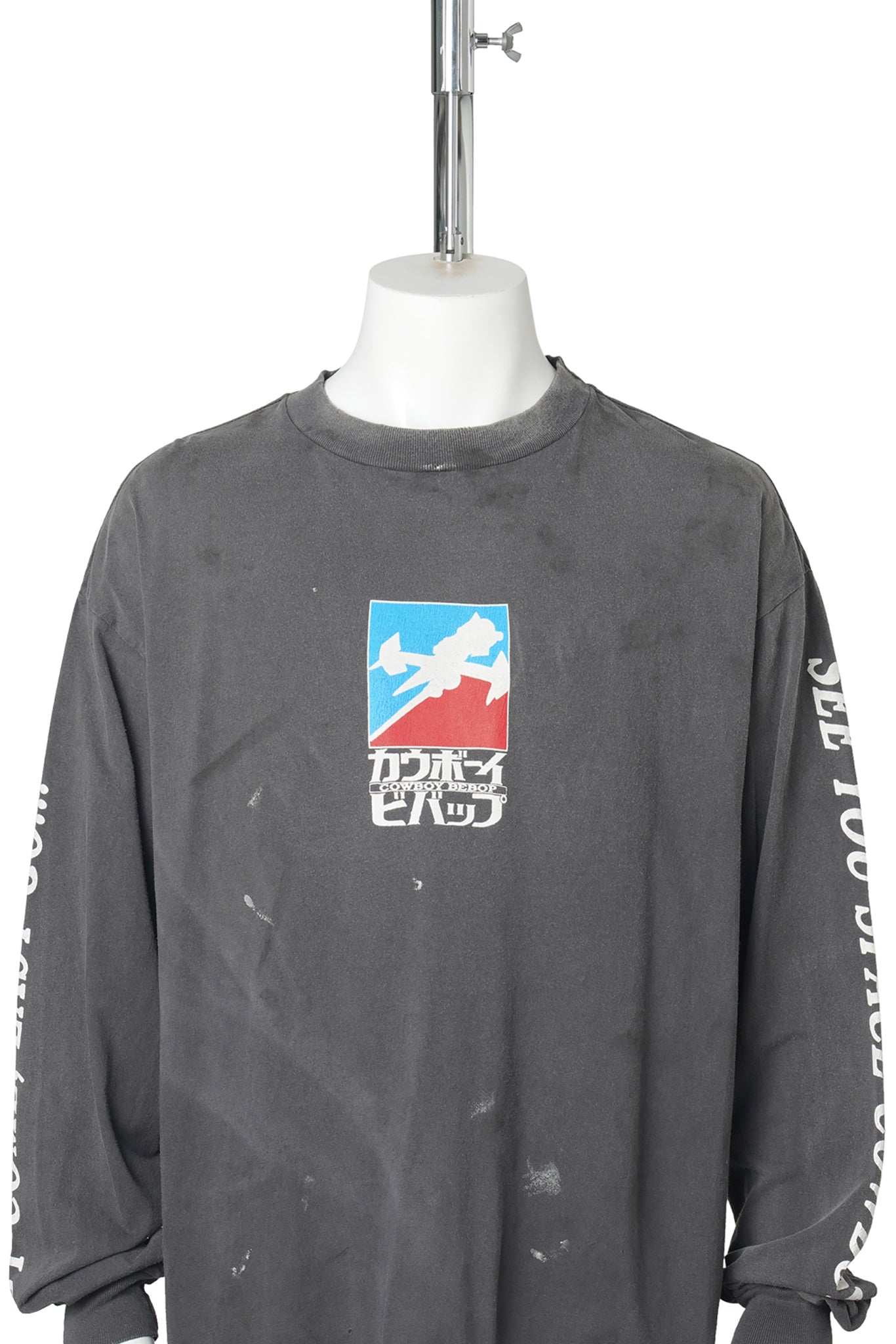COWBOY BEBOP CB LS TEE/EASY COME / BLACK