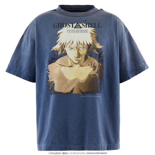攻殻機動隊 S/S T-SHIRT/GST IN THE SHELL / NAVY