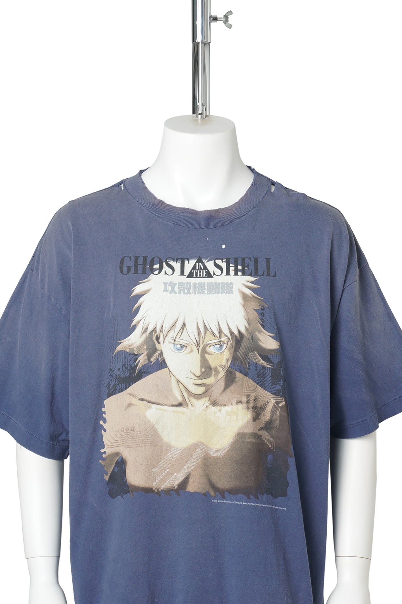 攻殻機動隊 S/S T-SHIRT/GST IN THE SHELL / NAVY