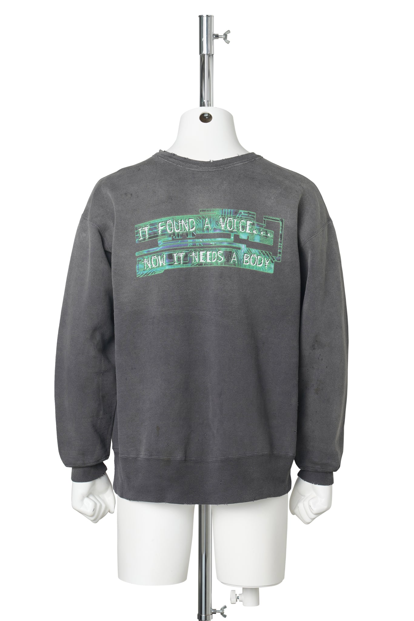 攻殻機動隊 CREW NECK SWEAT/GST IN THE SHELL / BLACK