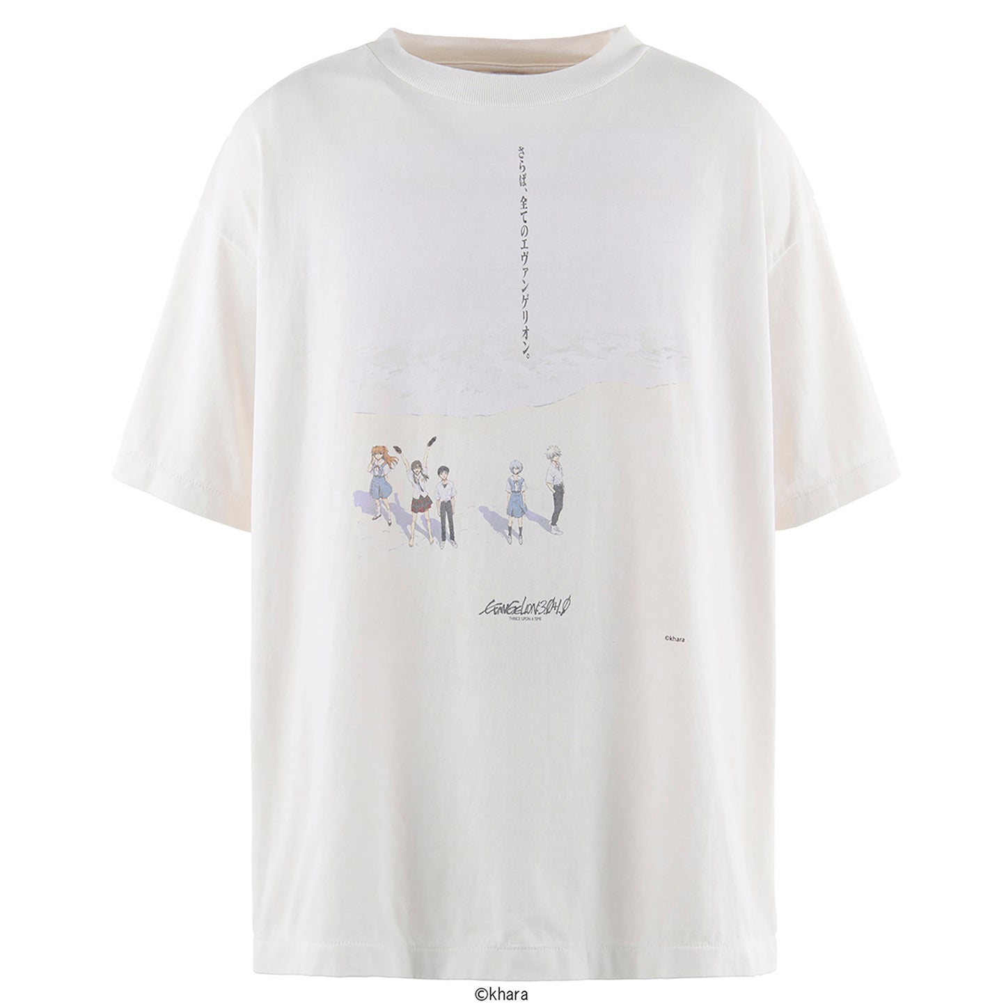 SAINT Mxxxxxx x EVENGELION x GEEKS RULE EV-SS TEE / WHITE