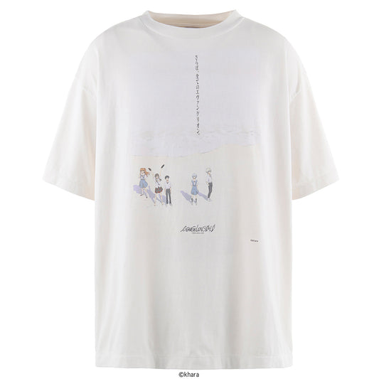 SAINT Mxxxxxx x EVENGELION x GEEKS RULE EV-SS TEE / WHITE