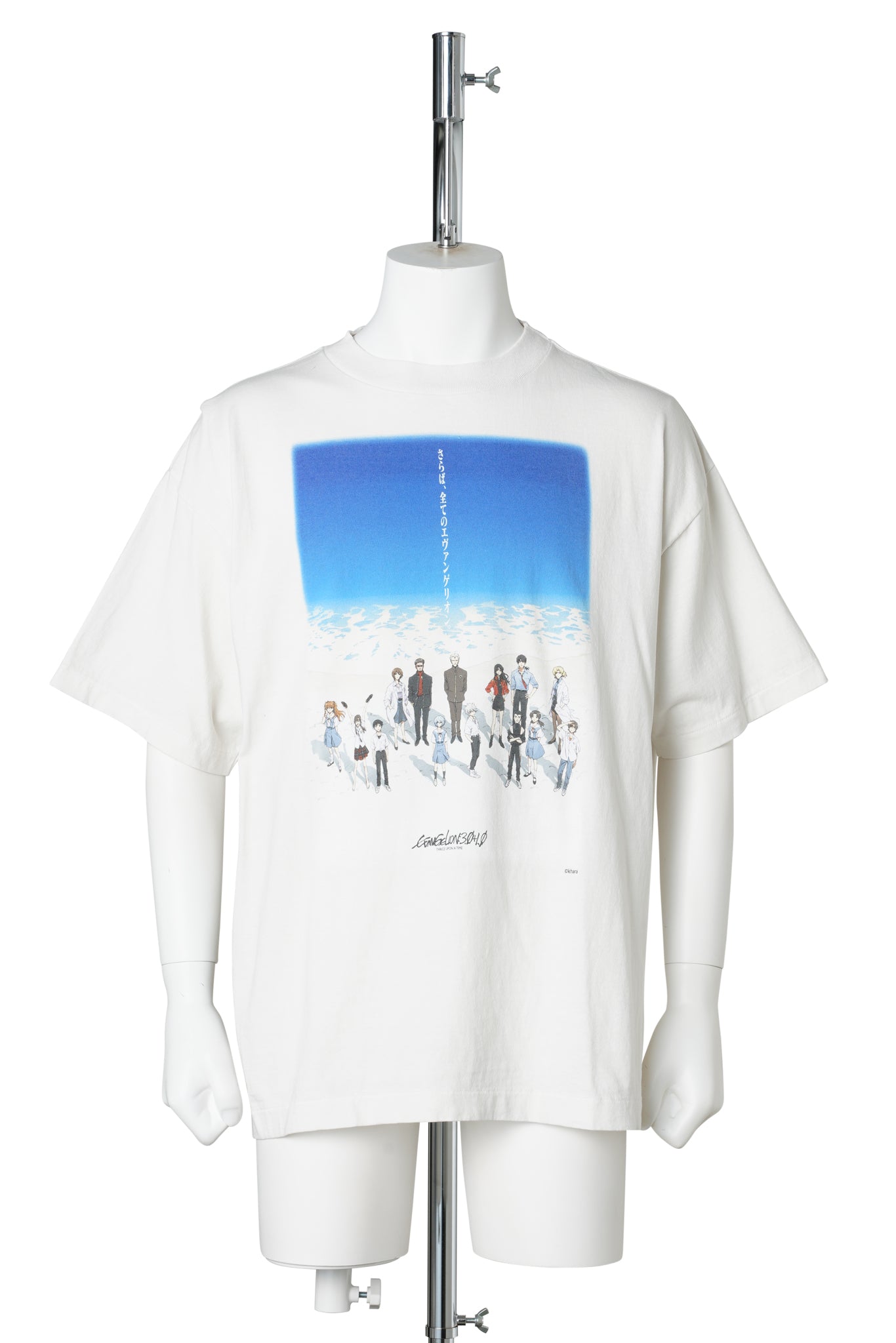 SAINT Mxxxxxx x EVENGELION x GEEKS RULE EV-SS TEE / BLUE/WHITE