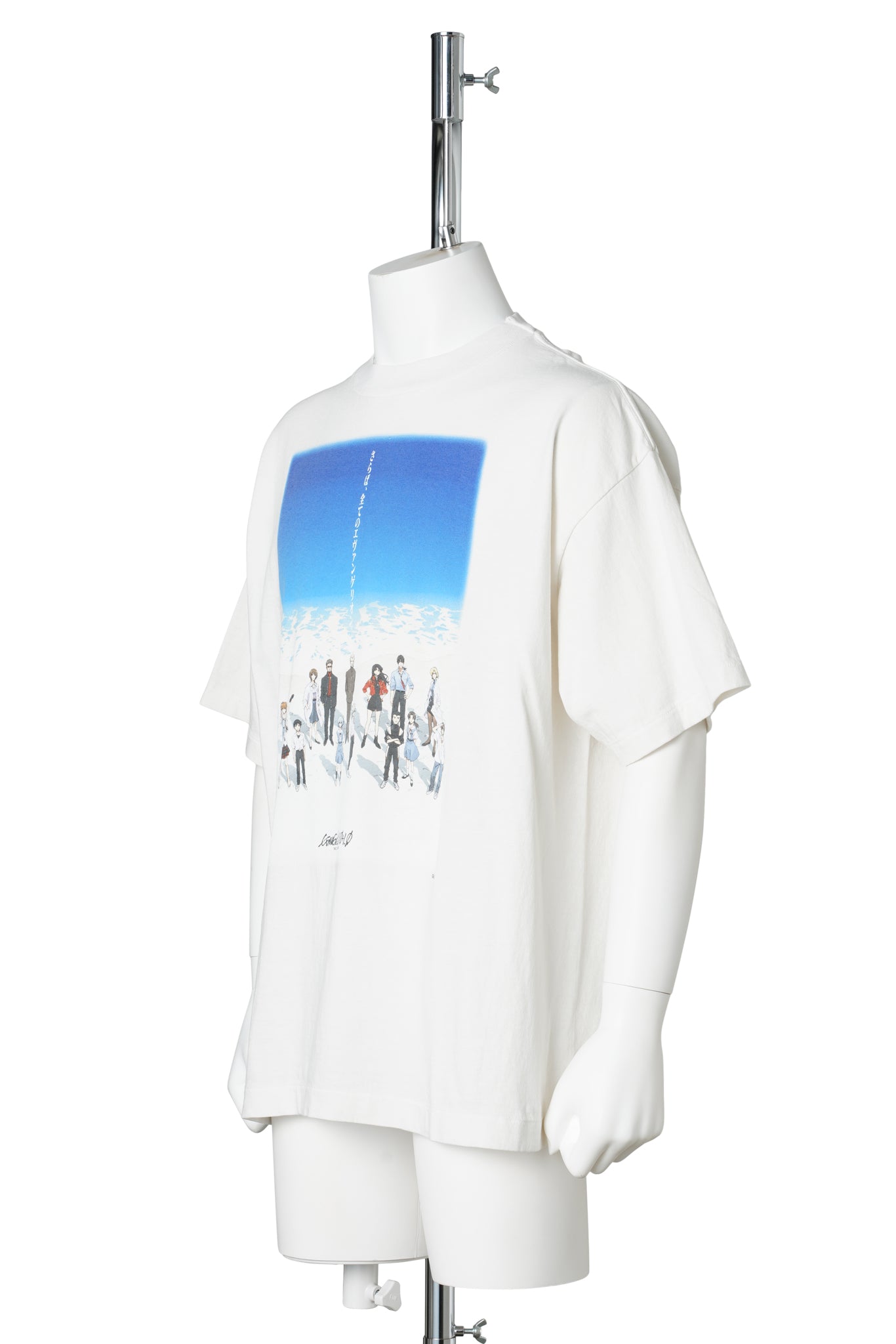 SAINT Mxxxxxx x EVENGELION x GEEKS RULE EV-SS TEE / BLUE/WHITE