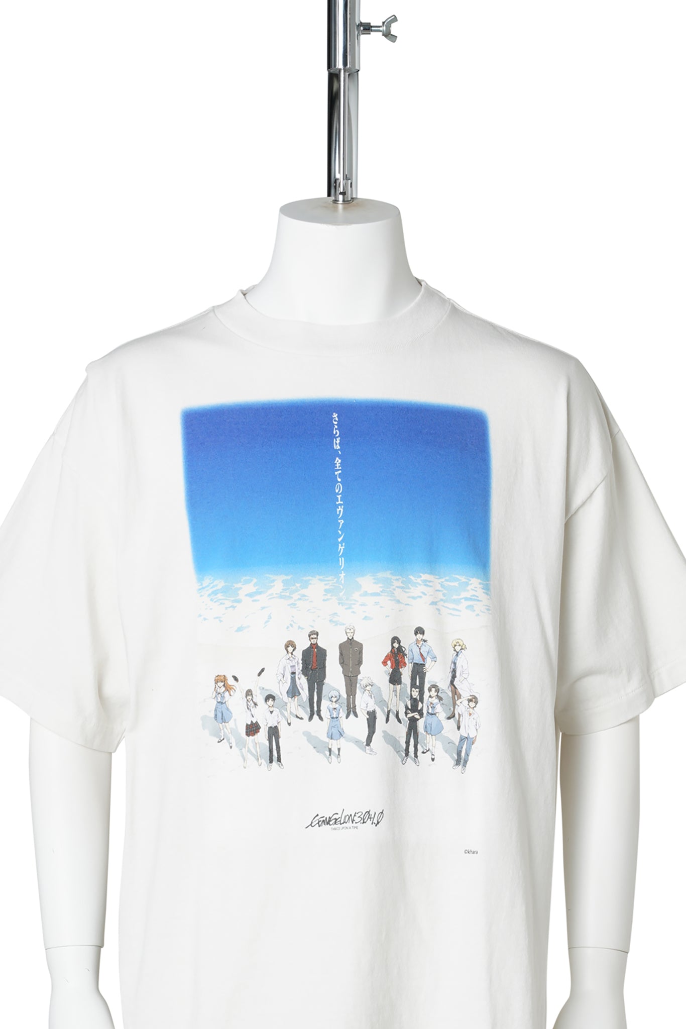 SAINT Mxxxxxx x EVENGELION x GEEKS RULE EV-SS TEE / BLUE/WHITE