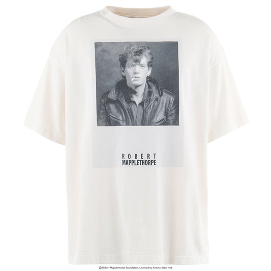 SAINT Mxxxxxx x Rober Mapplethorpe MT_SS TEE/PORTRAIT / WHITE