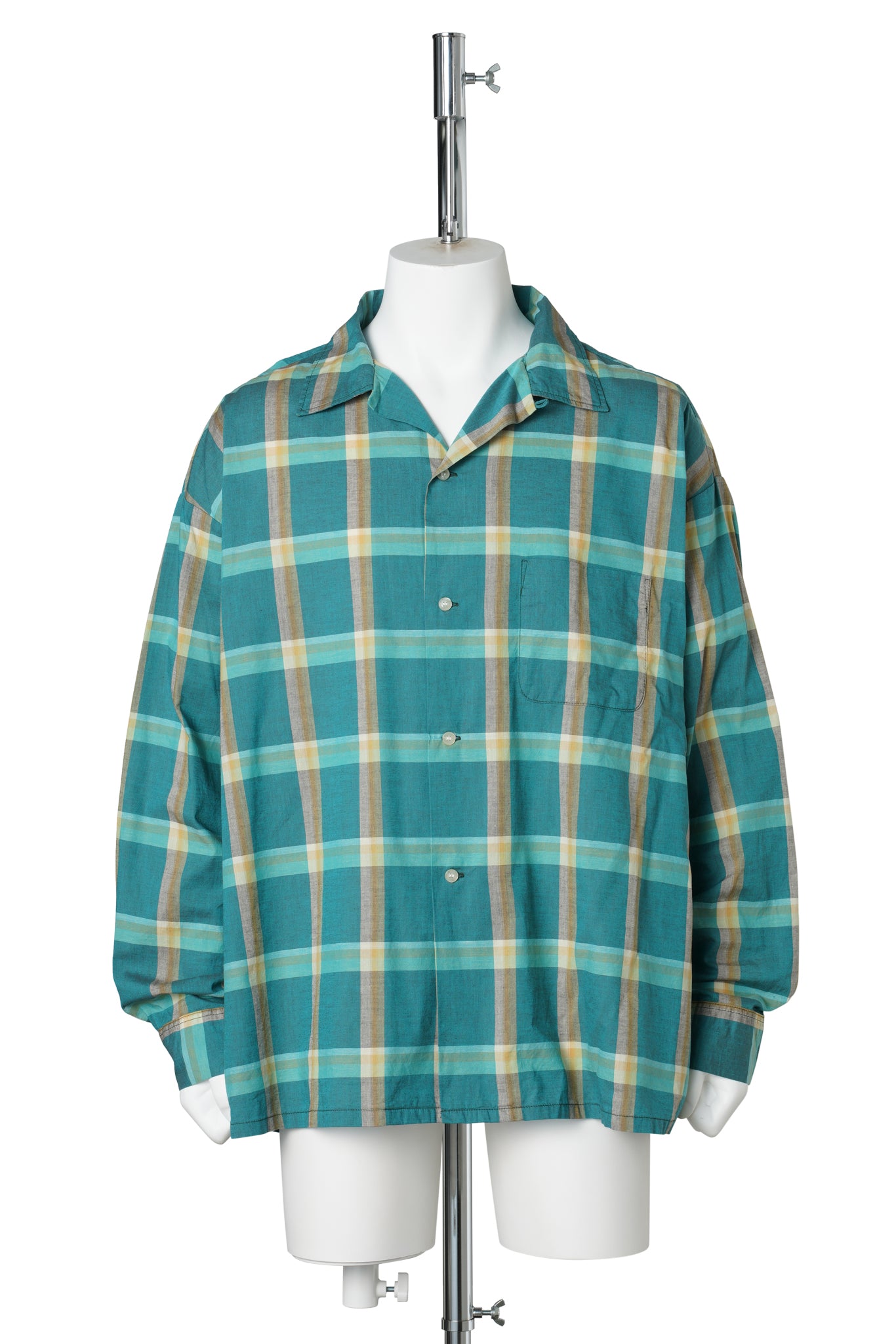 LASTMAN LM CHECK SHIRT/CHECK / GREEN