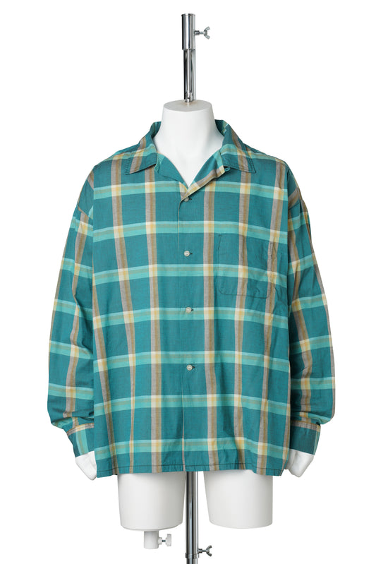 LASTMAN LM CHECK SHIRT/CHECK / GREEN