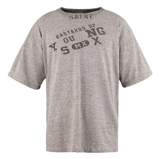 SAINT Mxxxxxx x BerBerJin BJ_SS TEE/YOUNG / GRAY