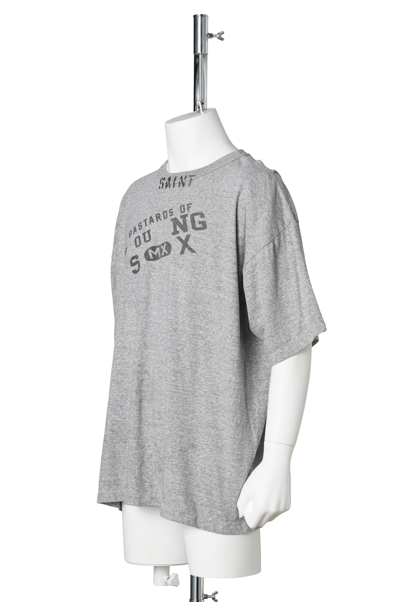 SAINT Mxxxxxx x BerBerJin BJ_SS TEE/YOUNG / GRAY