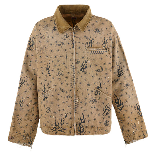 SAINT Mxxxxxx × Dr.Woo DW_DETROIT JKT/Dr. Woo / BEIGE