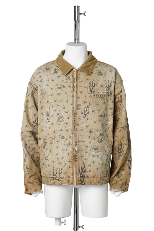 SAINT Mxxxxxx × Dr.Woo DW_DETROIT JKT/Dr. Woo / BEIGE