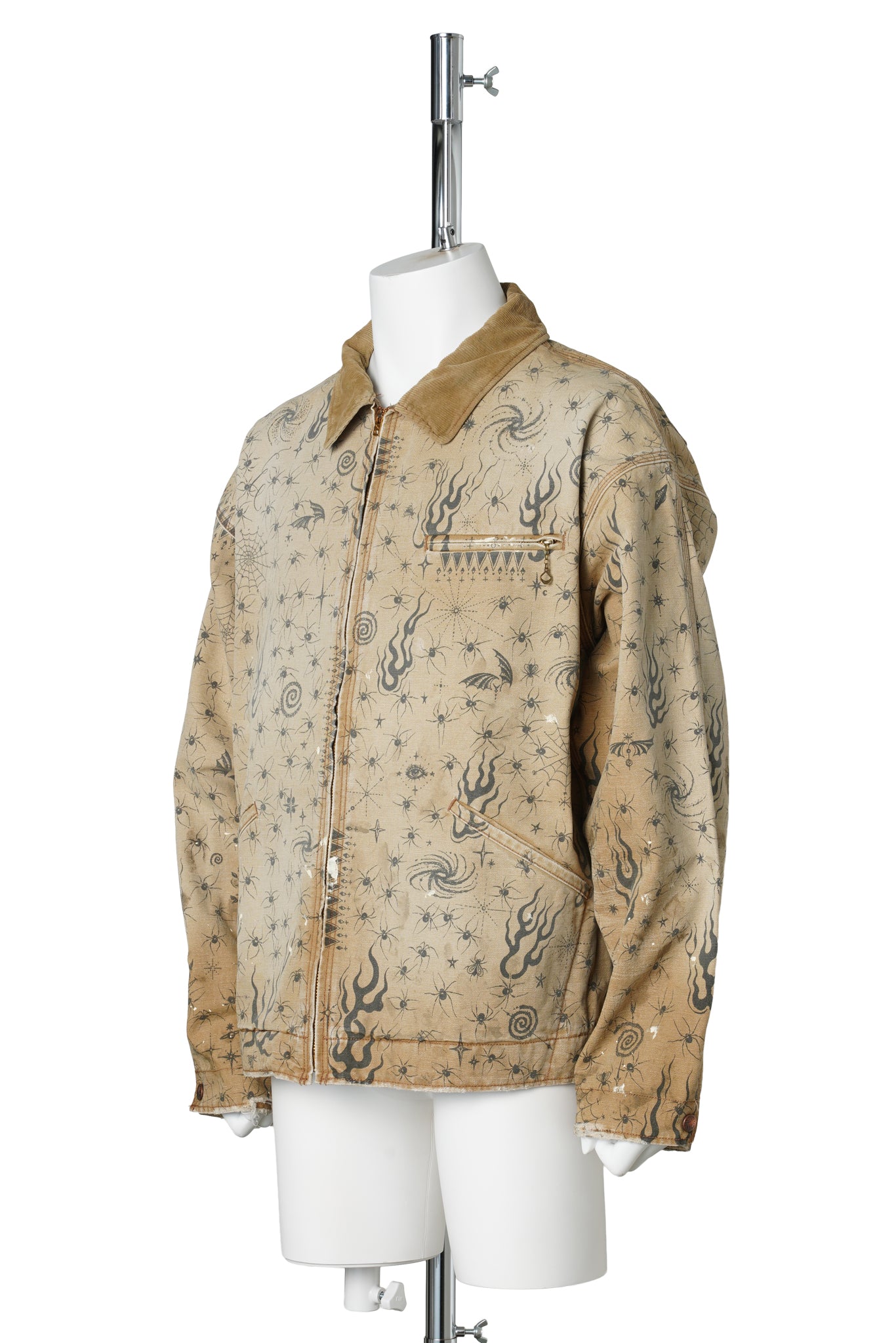 SAINT Mxxxxxx × Dr.Woo DW_DETROIT JKT/Dr. Woo / BEIGE