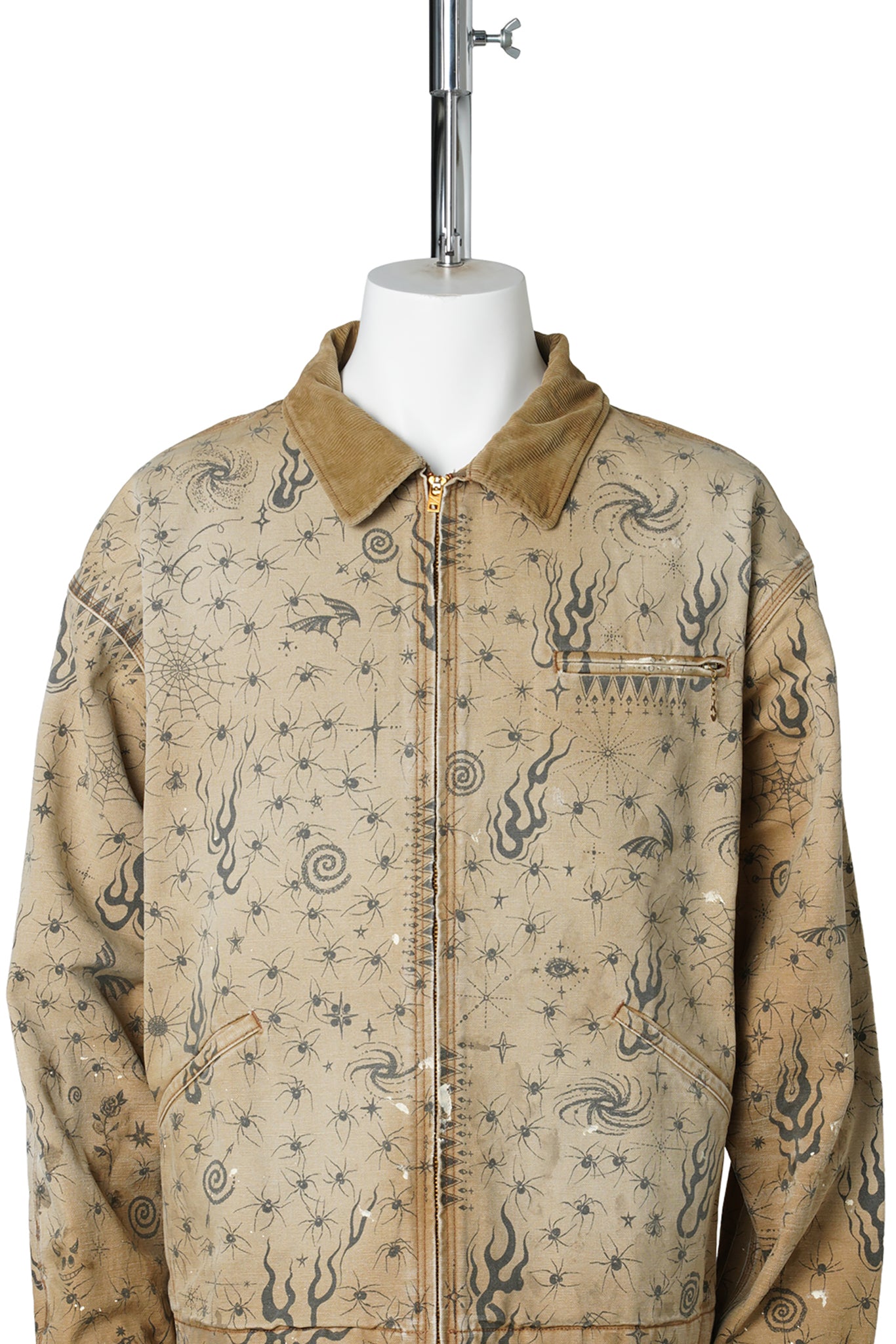 SAINT Mxxxxxx × Dr.Woo DW_DETROIT JKT/Dr. Woo / BEIGE