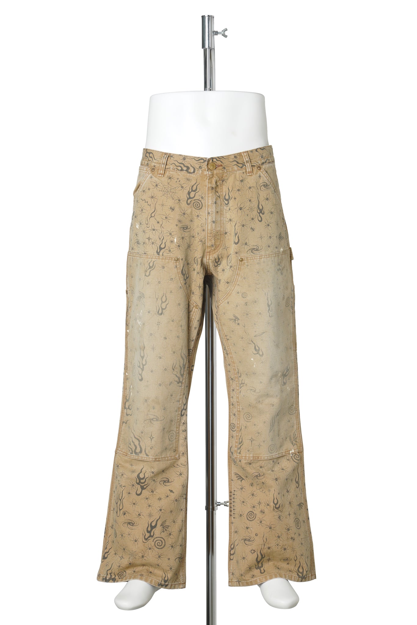 SAINT Mxxxxxx × Dr.Woo DW_DBL KNEE PNTS/Dr. Woo / BEIGE