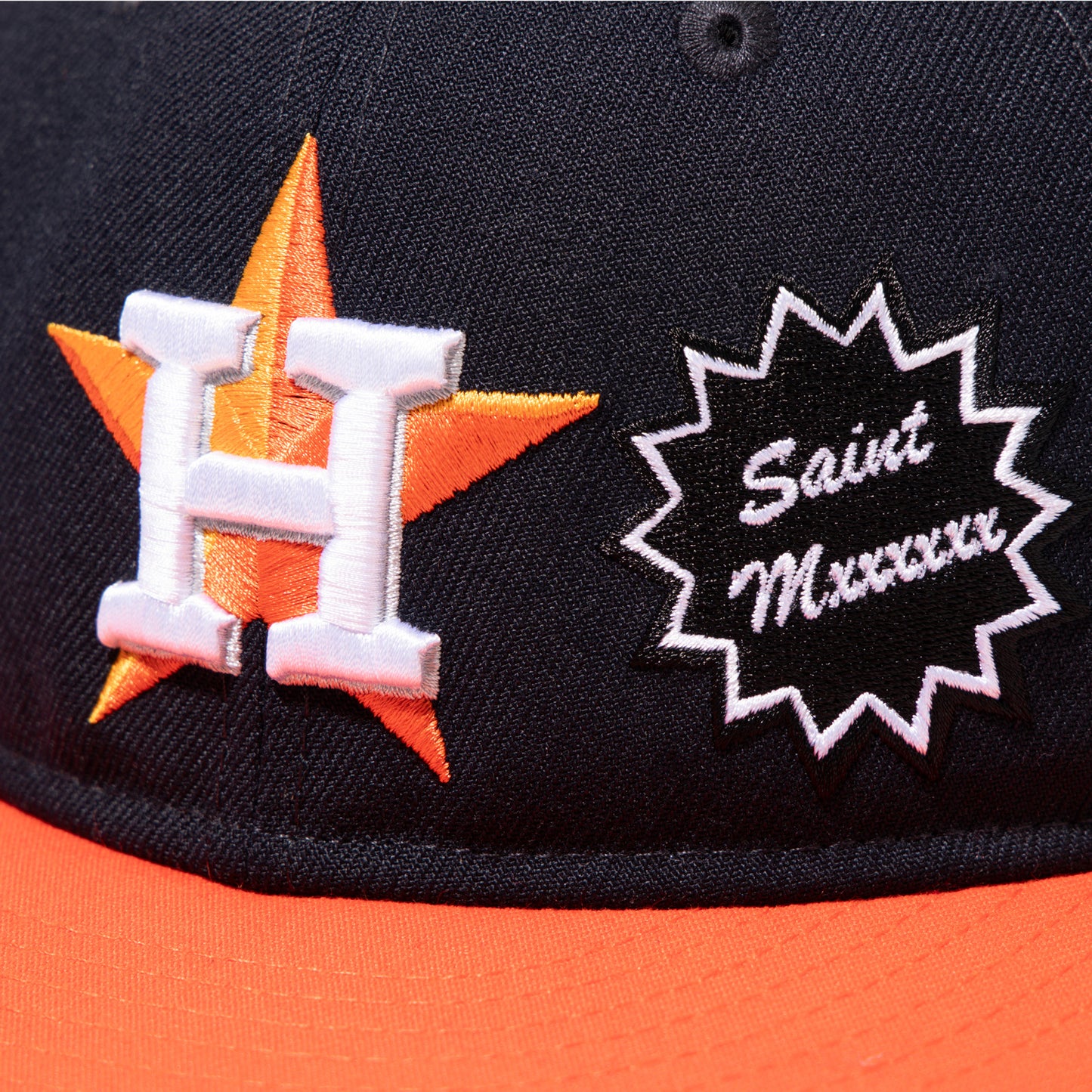 SAINT Mxxxxxx x MLB x NEW ERA NE CAP ASTROS / NAVY/ORANGE