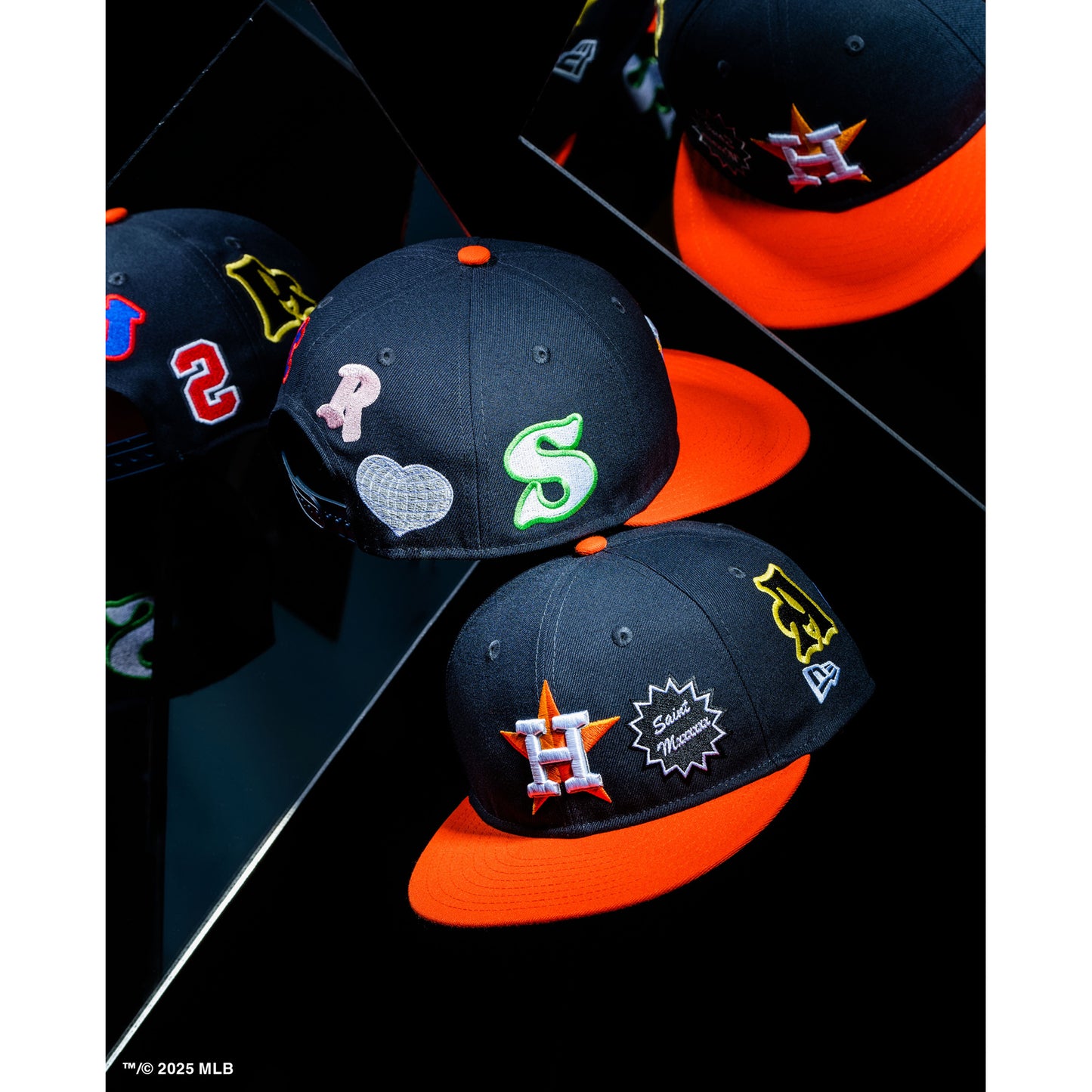 SAINT Mxxxxxx x MLB x NEW ERA NE CAP ASTROS / NAVY/ORANGE