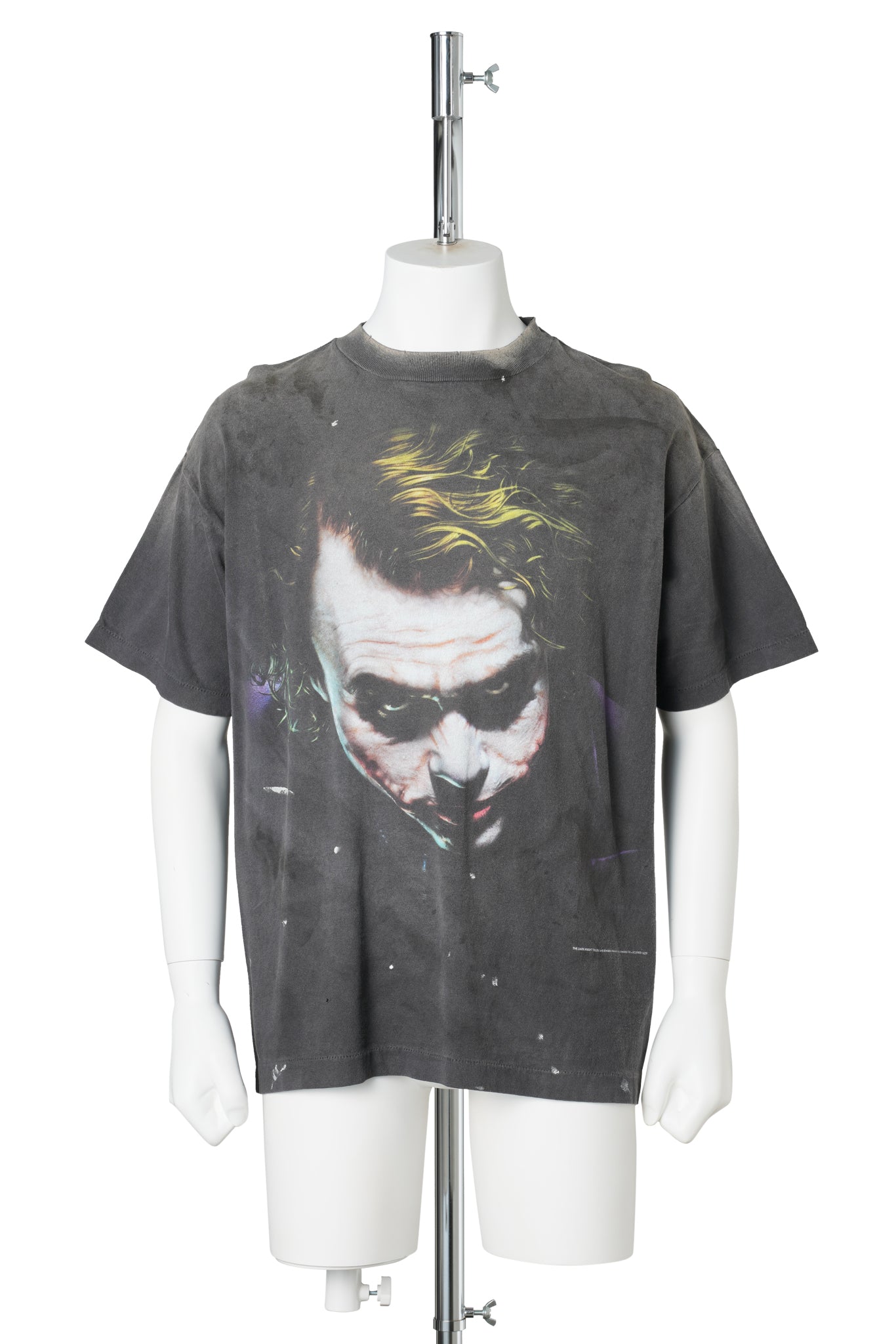 SAINT Mxxxxxx x The Dark Knight BTM SS TEE /JOKER / BLACK