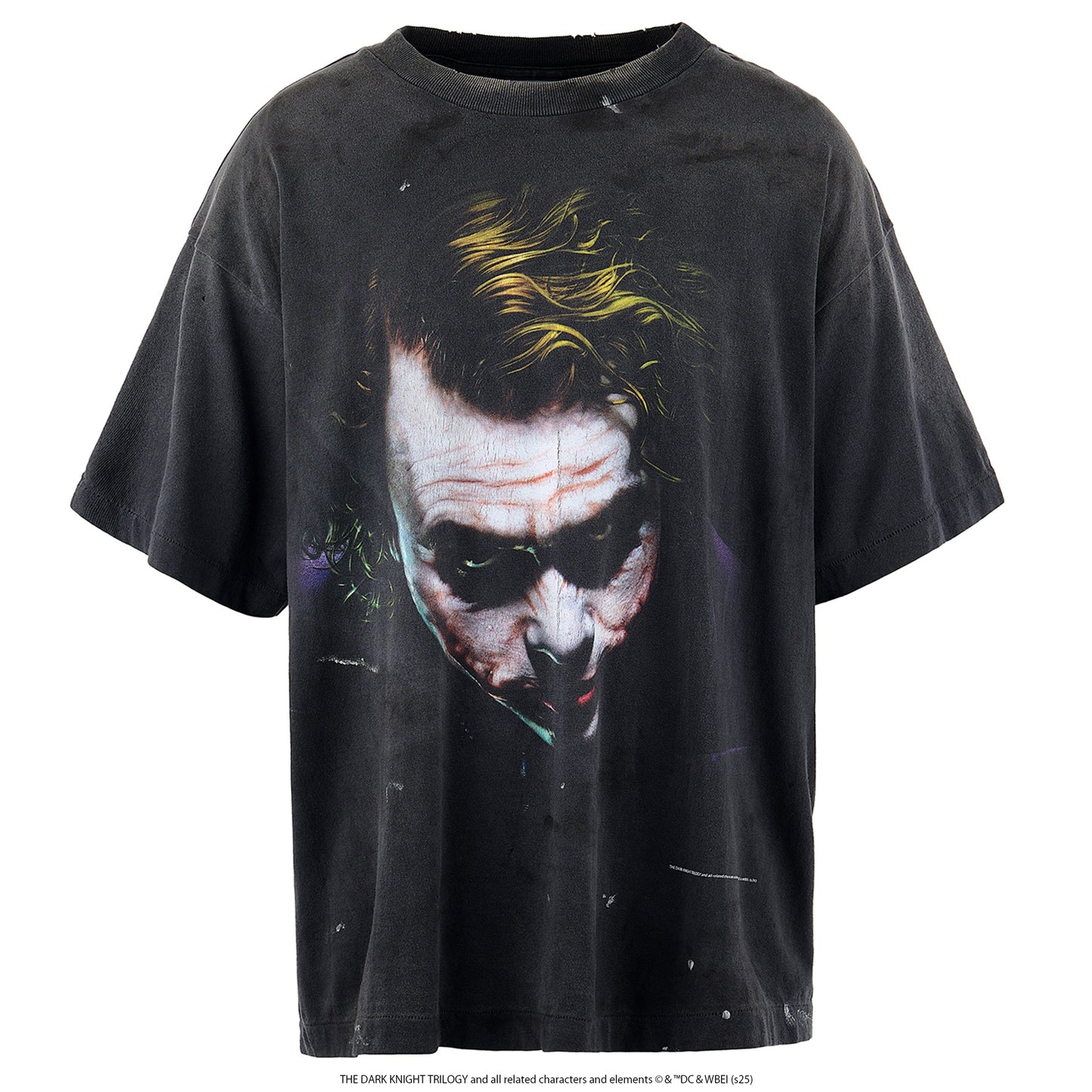 SAINT Mxxxxxx x The Dark Knight BTM SS TEE /JOKER / BLACK